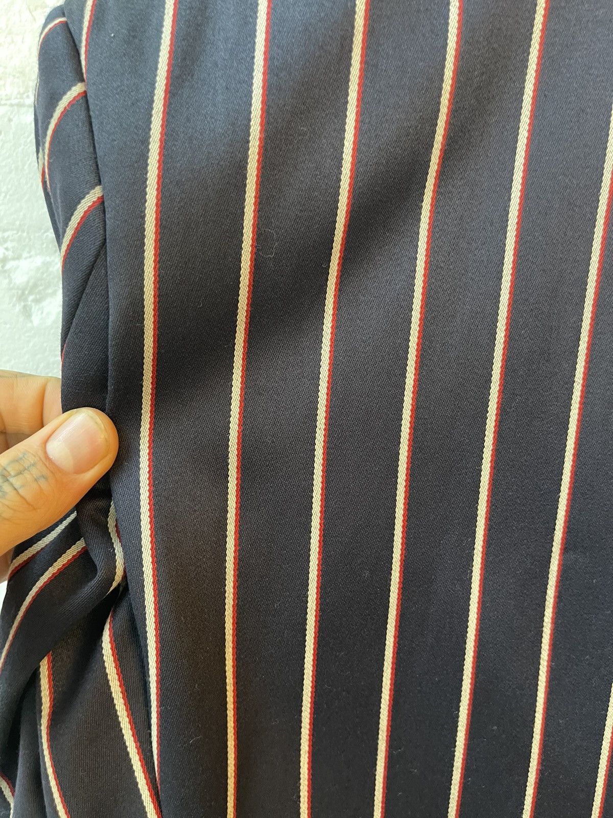 Enfants Riches Deprimes ERD SILK BLEND FULL STRIPE SUIT Size 38R - 15 Thumbnail