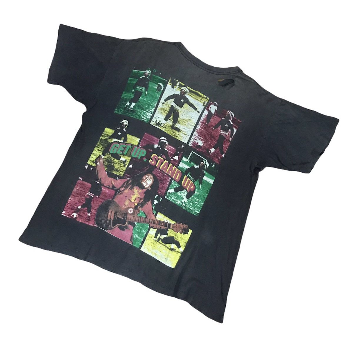 Bob Marley VERRY RARE VINTAGE DISTRESSED BOB MARLEY 50TH ANIVERSSARY Size US XL / EU 56 / 4 - 11 Thumbnail