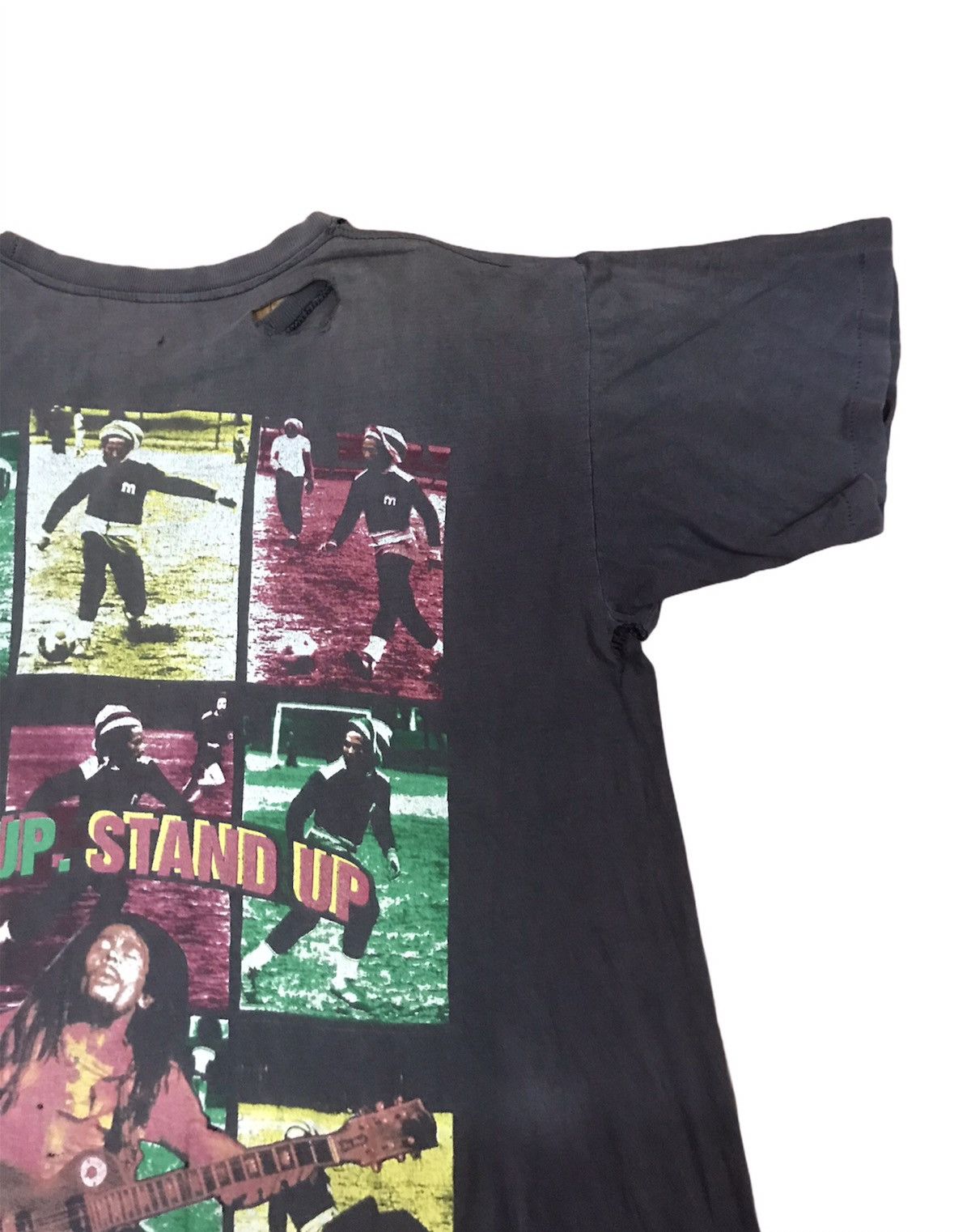 Bob Marley VERRY RARE VINTAGE DISTRESSED BOB MARLEY 50TH ANIVERSSARY Size US XL / EU 56 / 4 - 12 Thumbnail