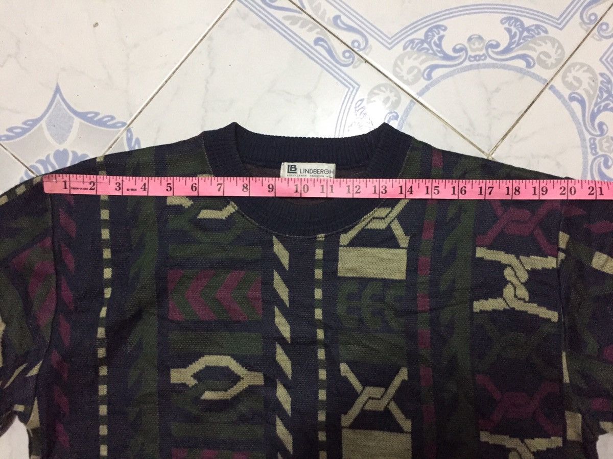 Japanese Brand Lindbergh Excellence Sweater Novajo Fullprint Made in Japan Size US L / EU 52-54 / 3 - 16 Thumbnail