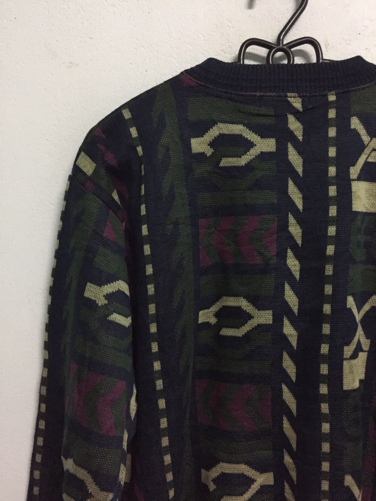 Japanese Brand Lindbergh Excellence Sweater Novajo Fullprint Made in Japan Size US L / EU 52-54 / 3 - 8 Thumbnail