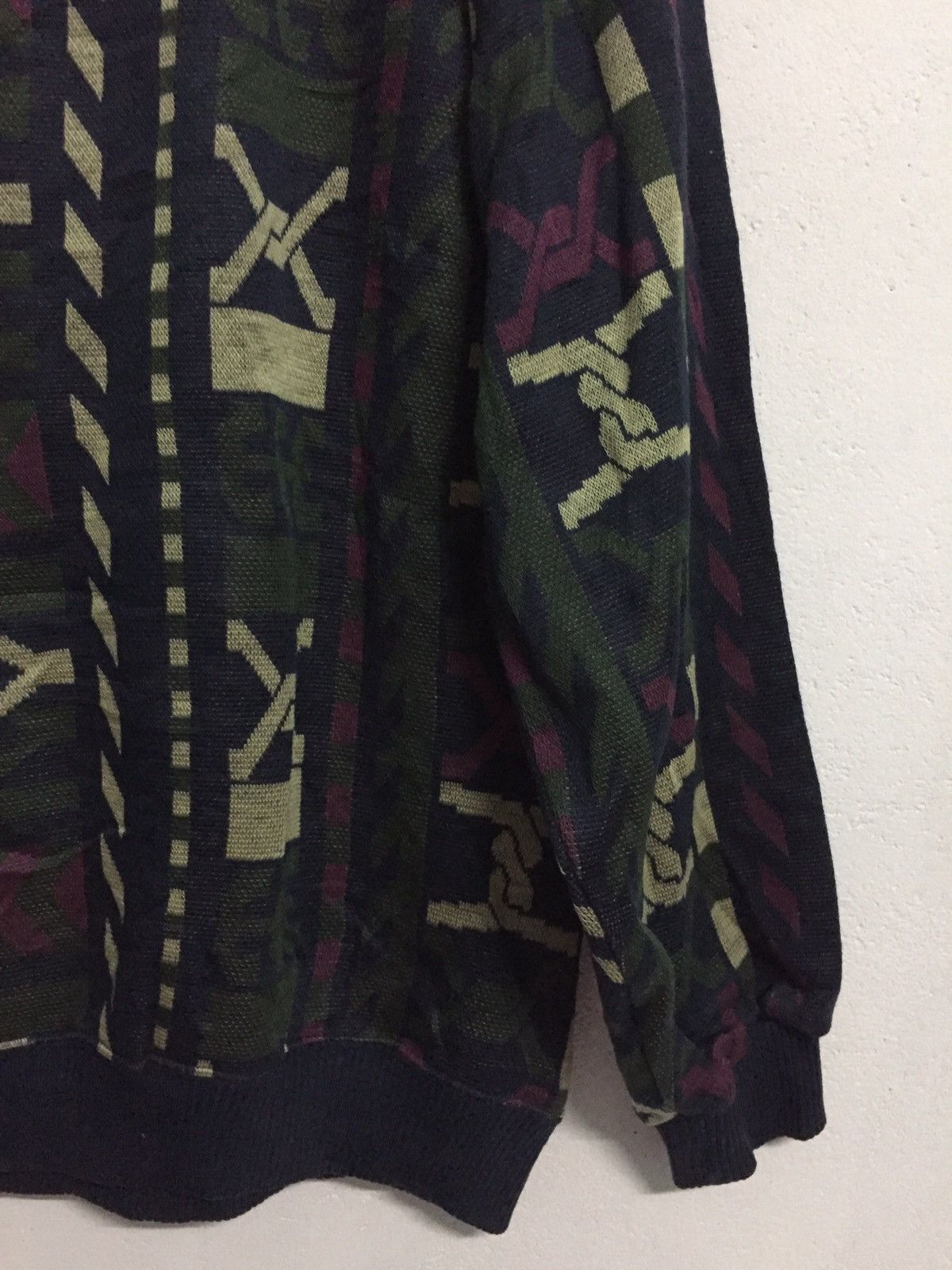 Japanese Brand Lindbergh Excellence Sweater Novajo Fullprint Made in Japan Size US L / EU 52-54 / 3 - 10 Thumbnail
