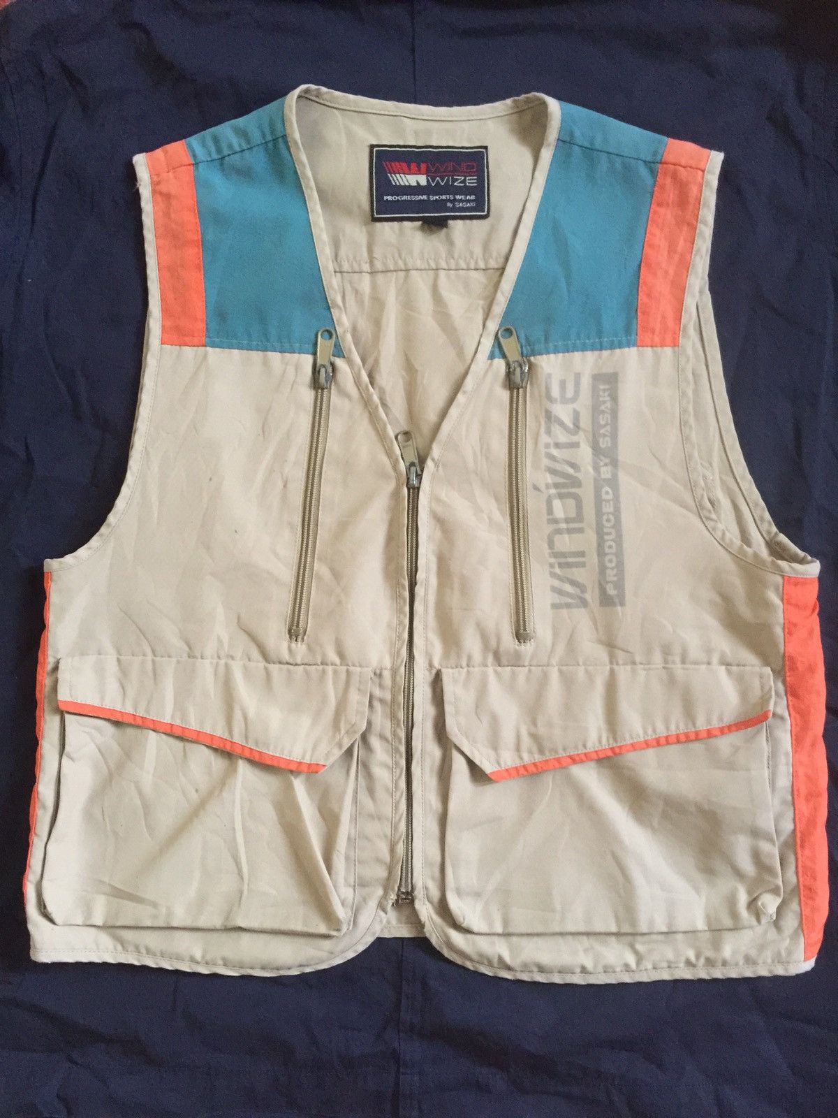 Japanese Brand WindWize Multipocket Vest Nice Design Size US S / EU 44-46 / 1 - 1 Thumbnail