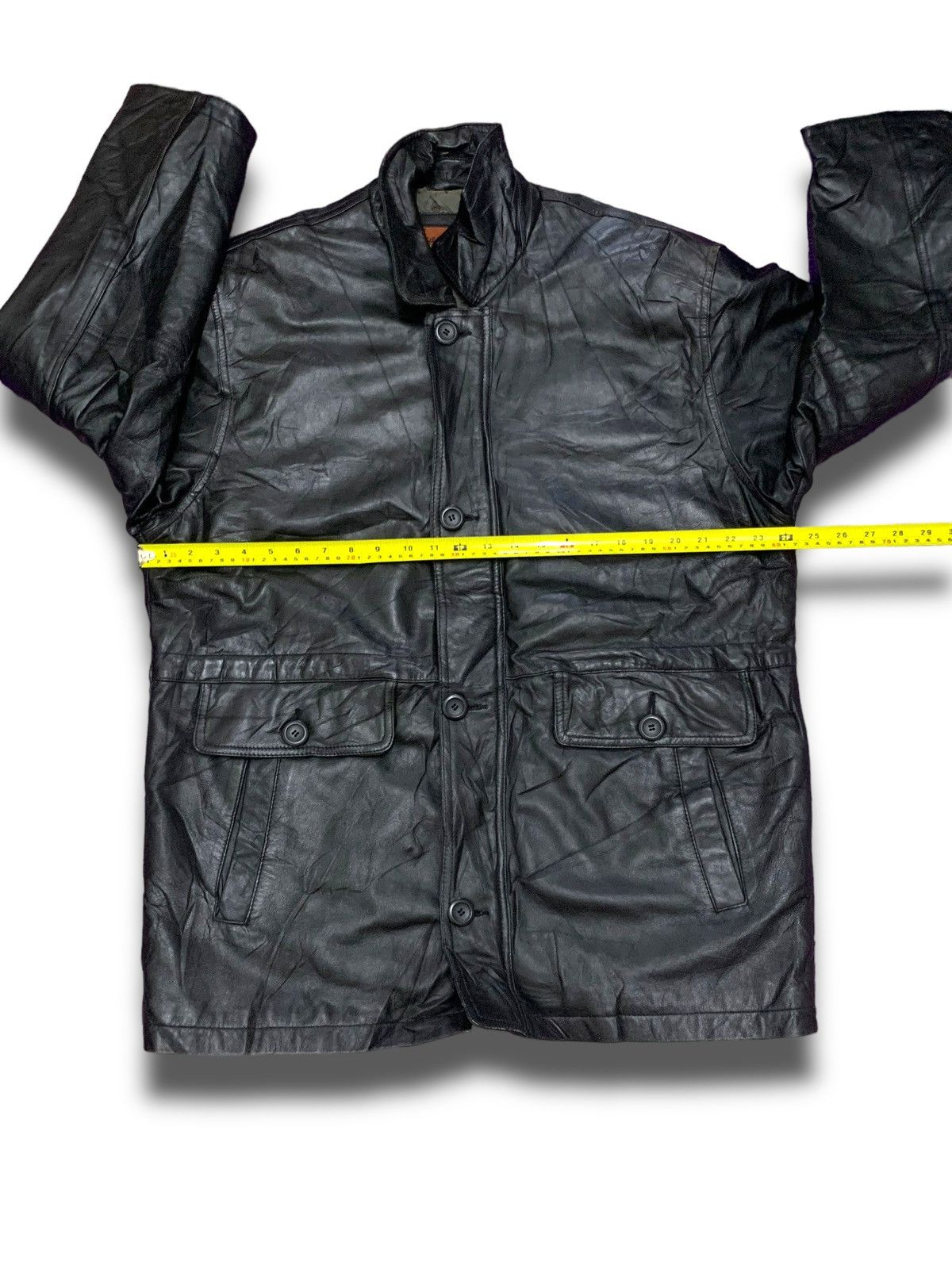 Genuine Leather Vintage 90s ItalianMens Leather Jacket Size US L / EU 52-54 / 3 - 10 Thumbnail