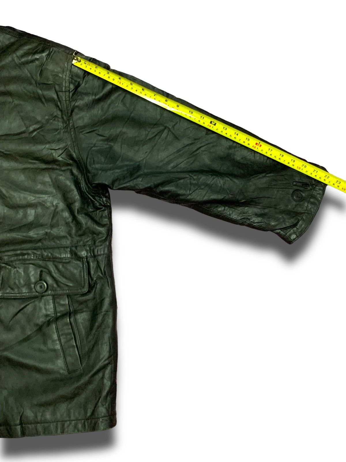 Genuine Leather Vintage 90s ItalianMens Leather Jacket Size US L / EU 52-54 / 3 - 12 Thumbnail