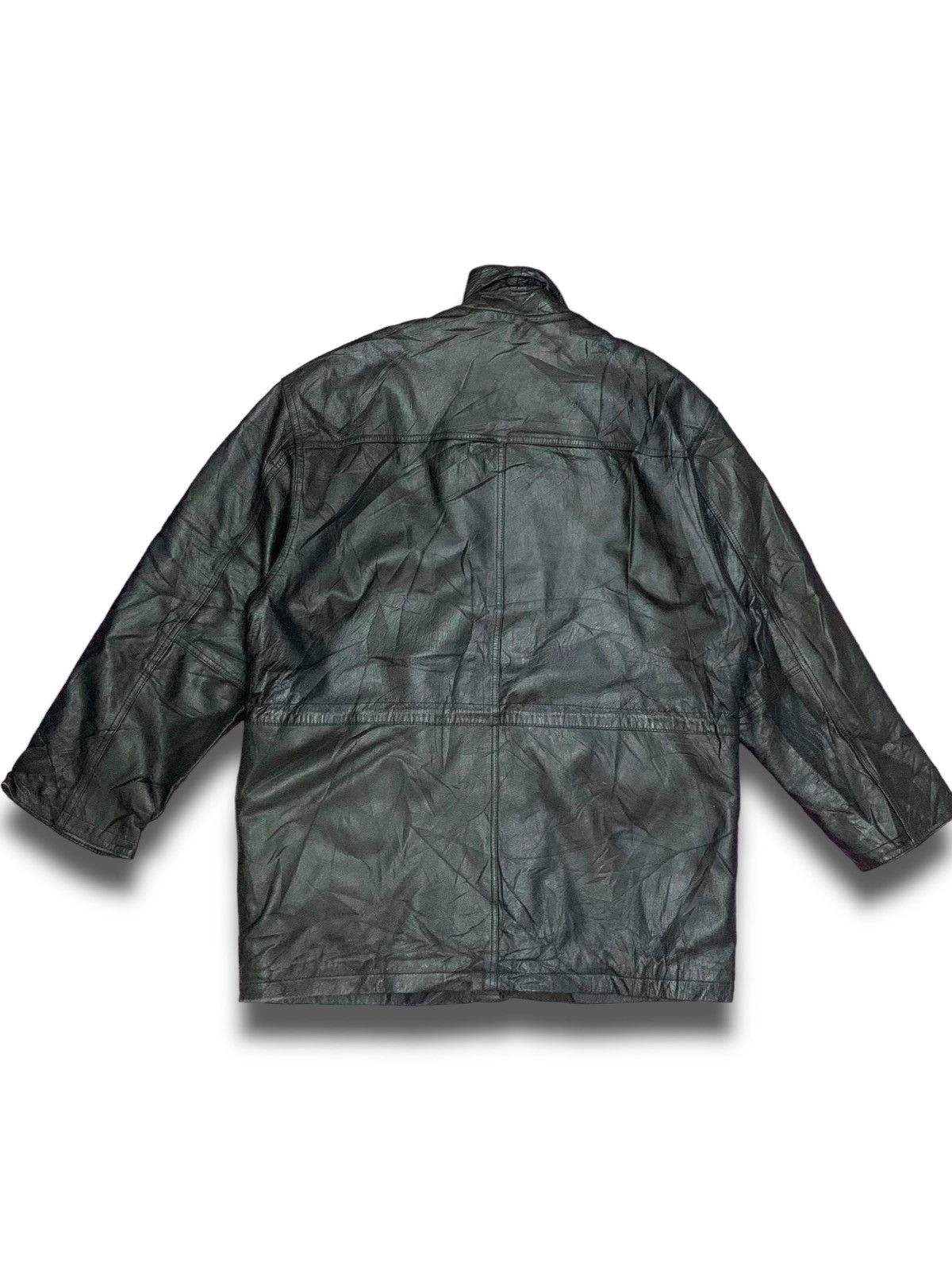 Genuine Leather Vintage 90s ItalianMens Leather Jacket Size US L / EU 52-54 / 3 - 7 Thumbnail