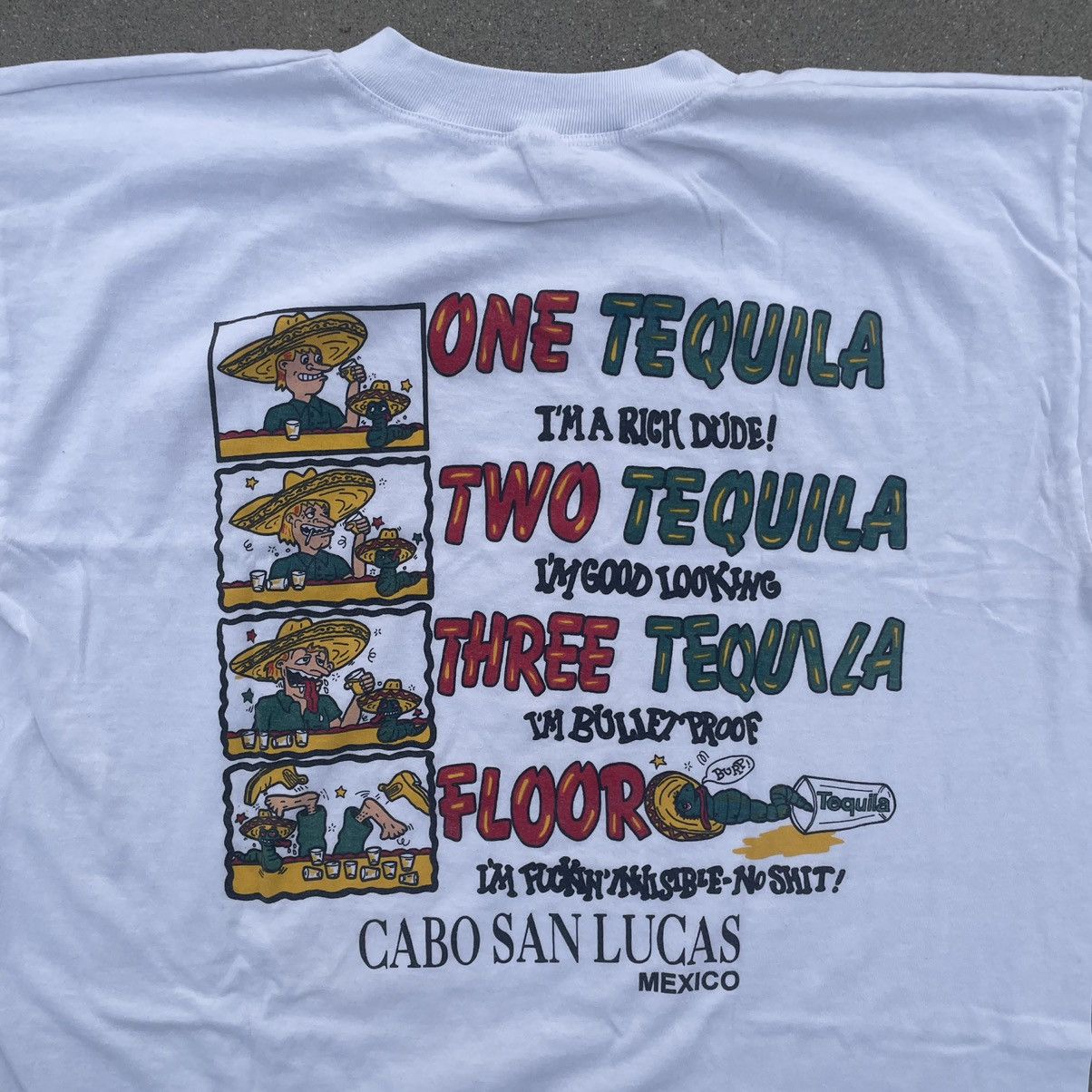 Vintage Vintage Tequilia Shirt Size US L / EU 52-54 / 3 - 3 Thumbnail