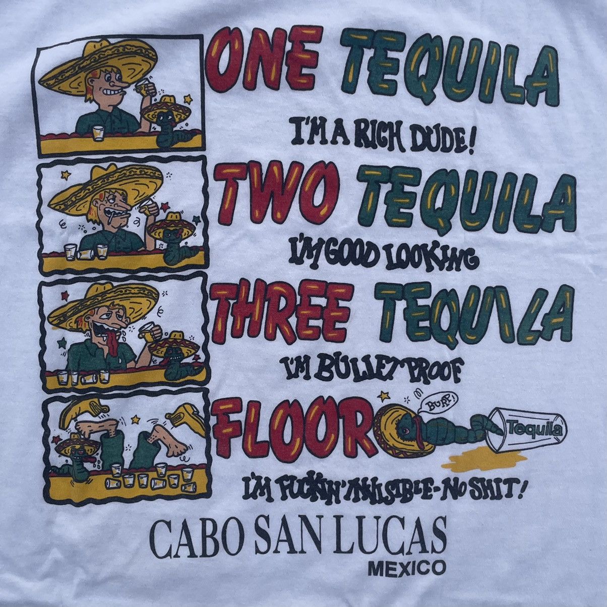 Vintage Vintage Tequilia Shirt Size US L / EU 52-54 / 3 - 5 Thumbnail