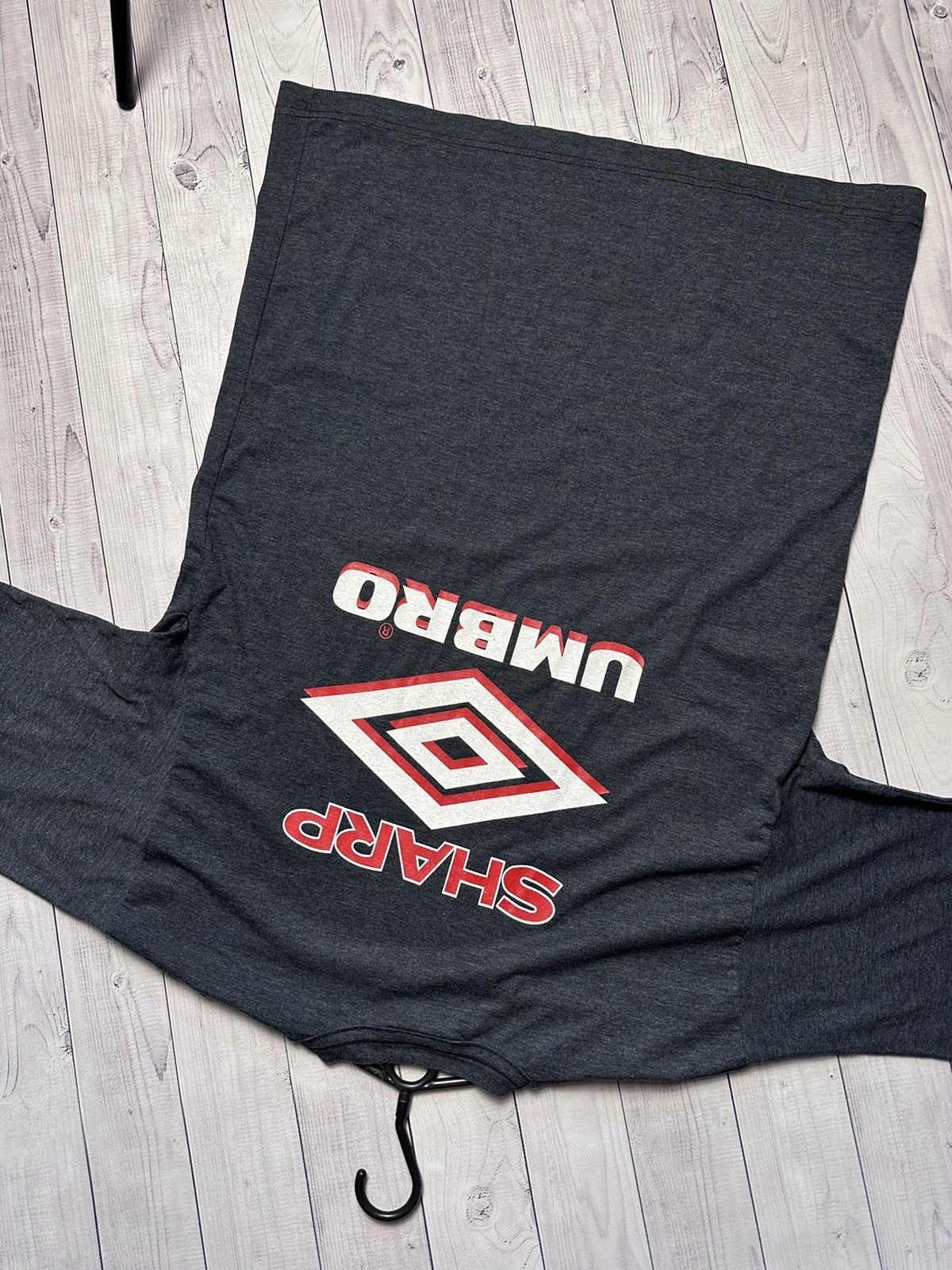 Umbro Vintage Umbro Manchester United soccer tee Sharp big logo XL Size US XL / EU 56 / 4 - 2 Thumbnail