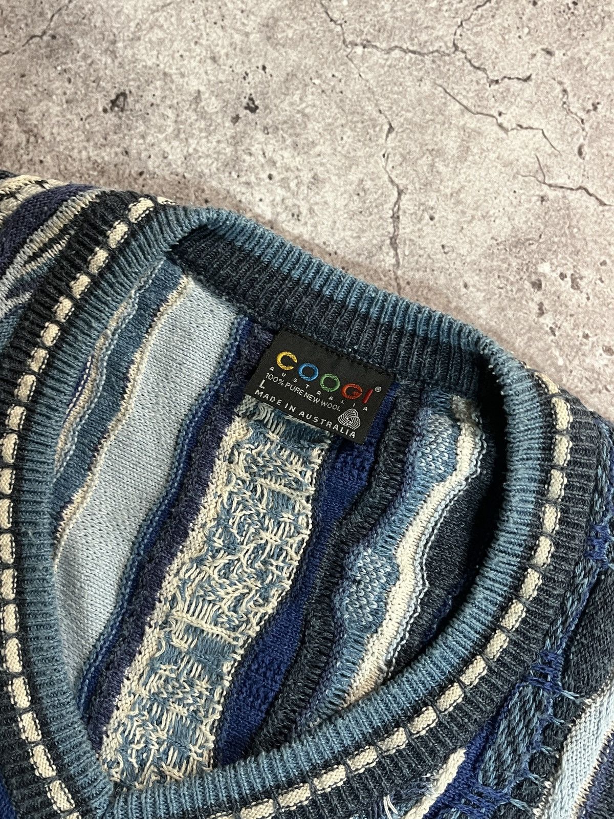 Coogi × Vintage Coogi Sweater Vintage Australian Heavy Knitted Biggie 90's Size US L / EU 52-54 / 3 - 5 Thumbnail