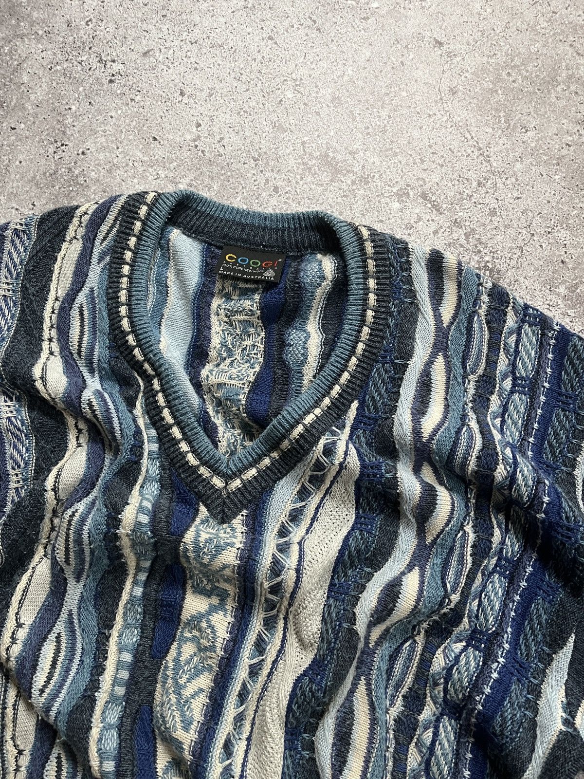 Coogi × Vintage Coogi Sweater Vintage Australian Heavy Knitted Biggie 90's Size US L / EU 52-54 / 3 - 4 Thumbnail