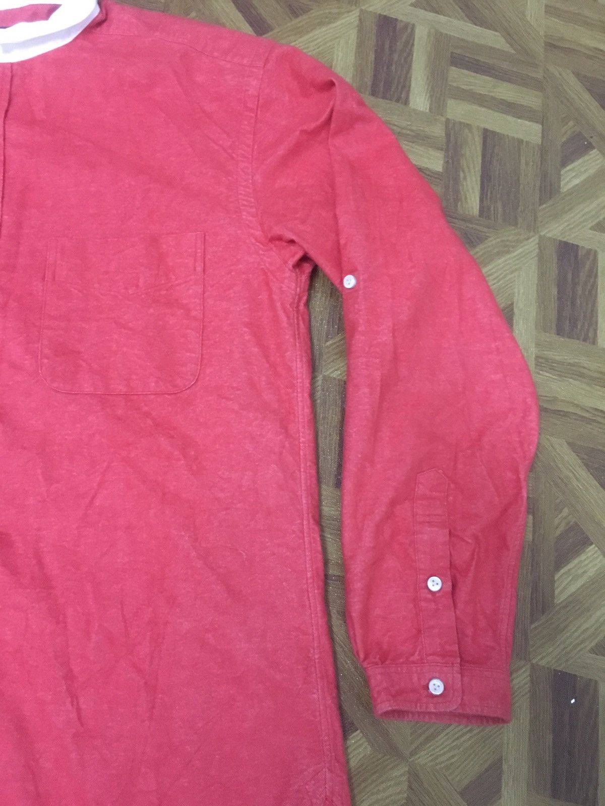 Japanese Brand small collar shirt Size US L / EU 52-54 / 3 - 2 Thumbnail