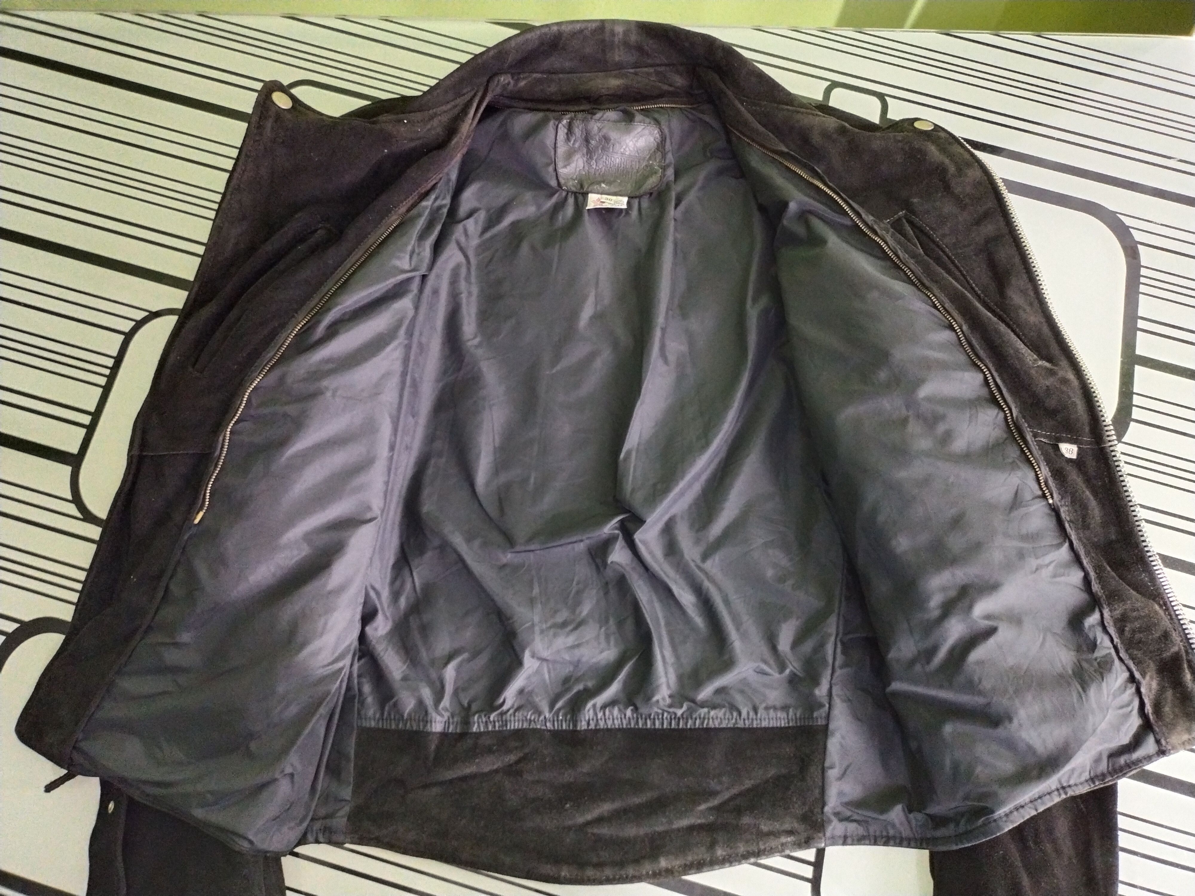 Branded Leather Vintage Branded Leather Garments Double Collar Jacket Size US M / EU 48-50 / 2 - 11 Thumbnail