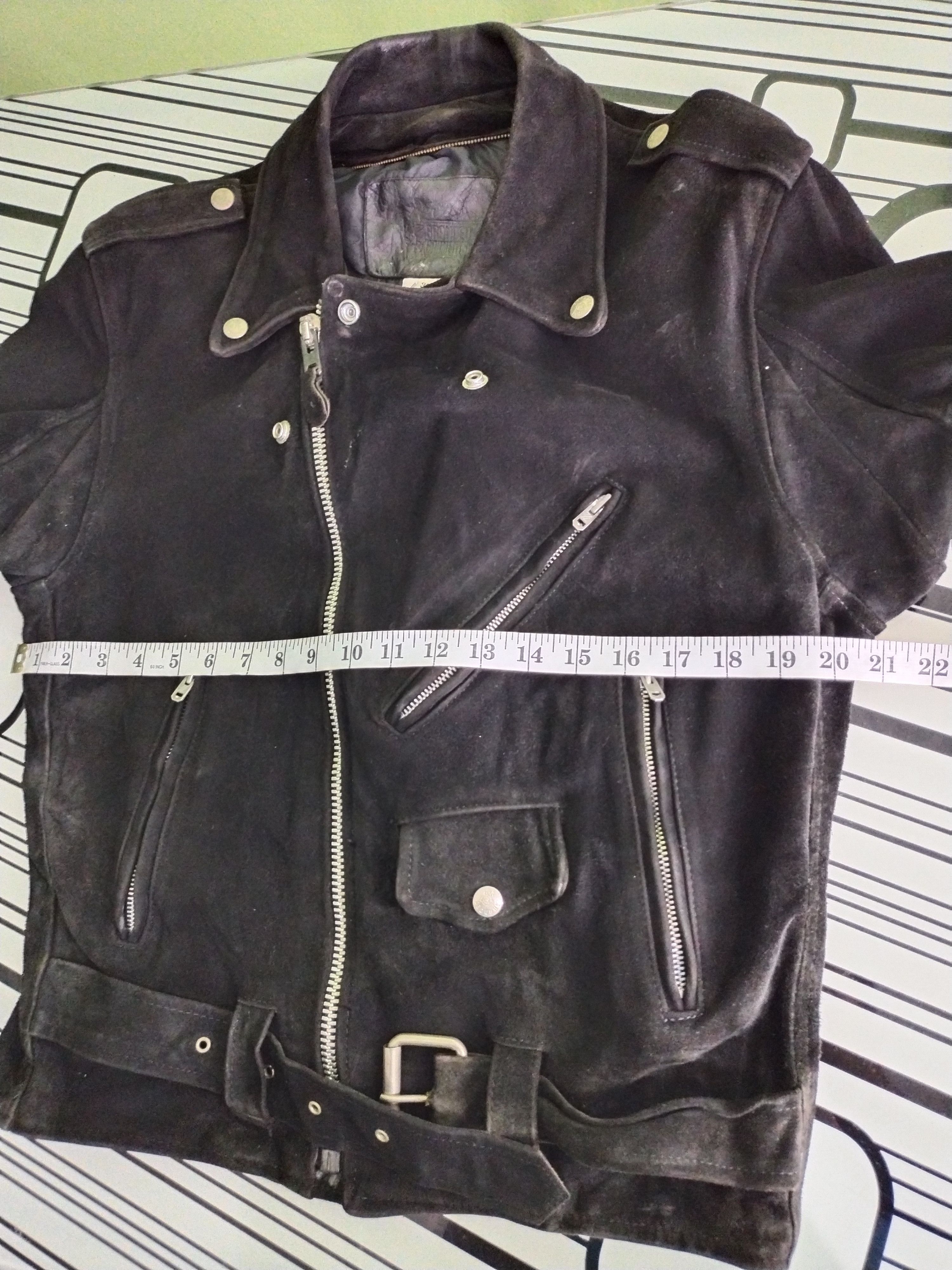 Branded Leather Vintage Branded Leather Garments Double Collar Jacket Size US M / EU 48-50 / 2 - 18 Thumbnail