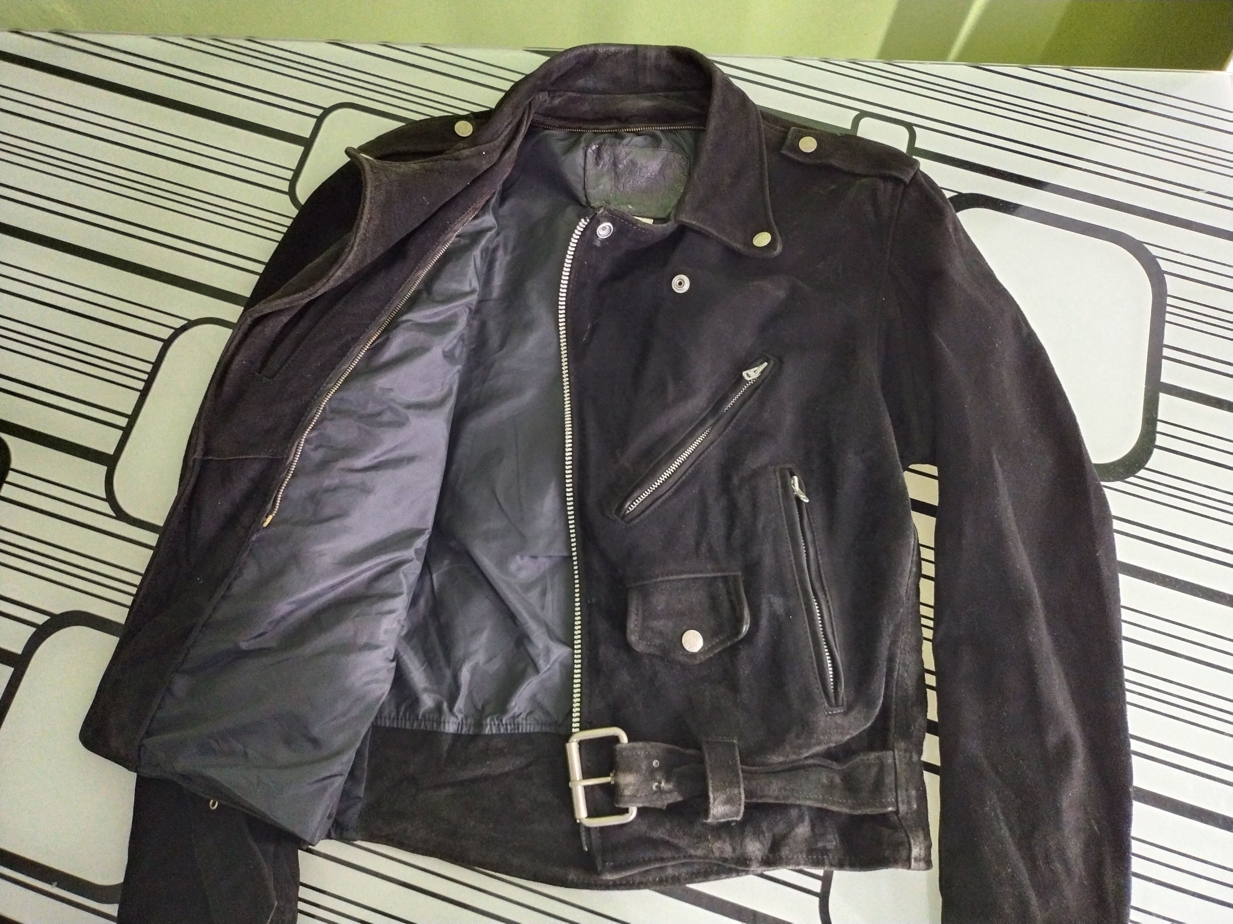 Branded Leather Vintage Branded Leather Garments Double Collar Jacket Size US M / EU 48-50 / 2 - 9 Thumbnail