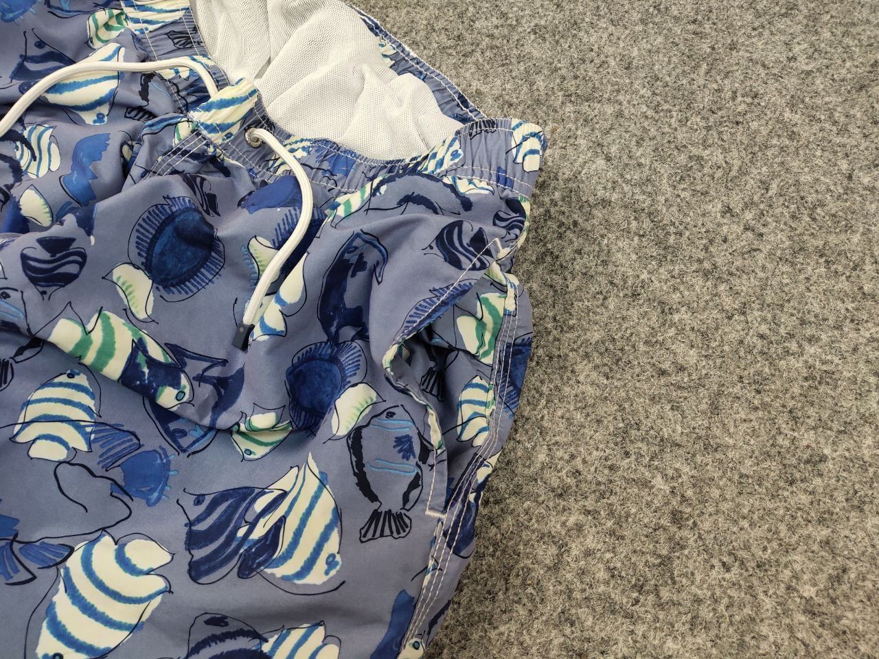 Hackett Hackett London Casual Hawaiian Blue Art Shorts Size US 32 / EU 48 - 5 Thumbnail