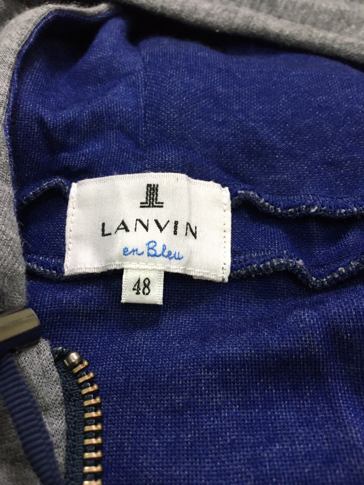 Lanvin light cotton hoodie Size US M / EU 48-50 / 2 - 8 Thumbnail