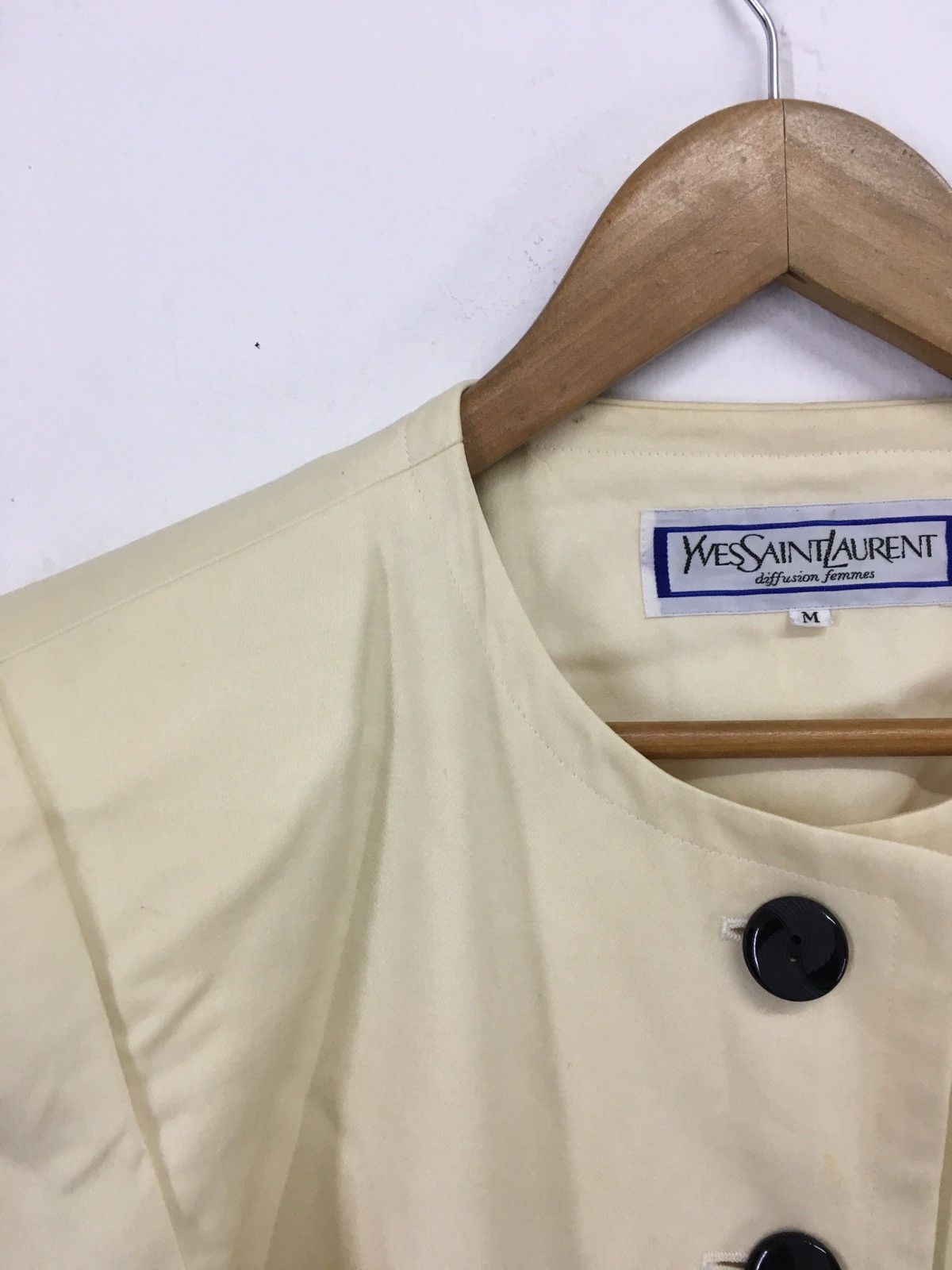 Vintage cream coat Size US M / EU 48-50 / 2 - 1 Thumbnail
