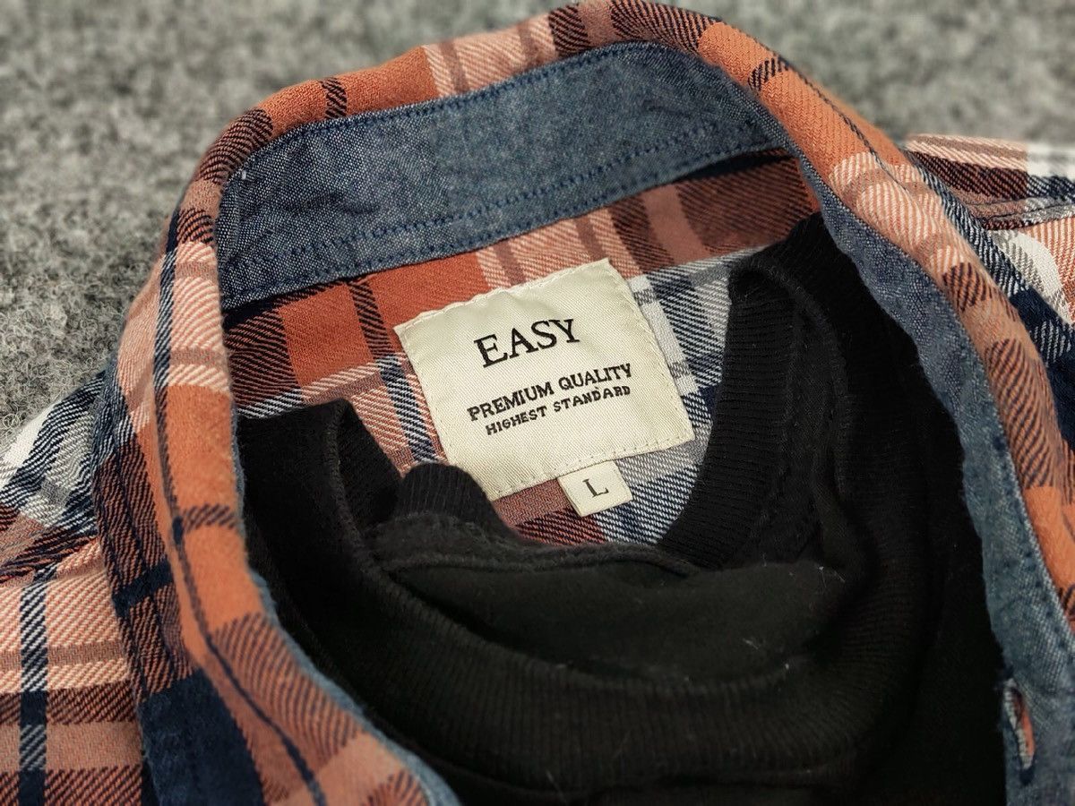 Flannel Vintage Flannel Shirt Travis Scott Style Size US L / EU 52-54 / 3 - 12 Thumbnail