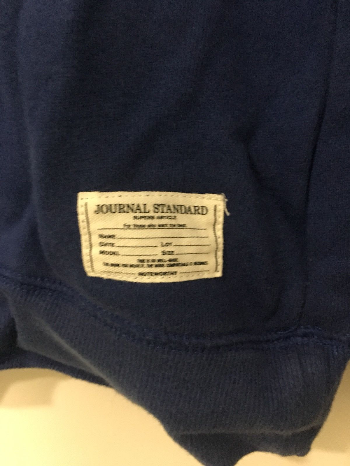 Journal Standard navy sweatshirt Size US M / EU 48-50 / 2 - 3 Thumbnail