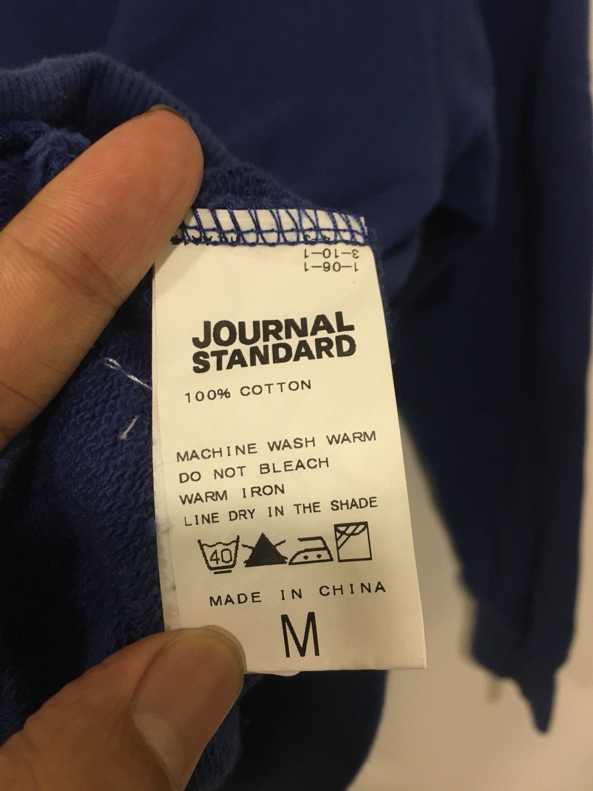 Journal Standard navy sweatshirt Size US M / EU 48-50 / 2 - 4 Thumbnail