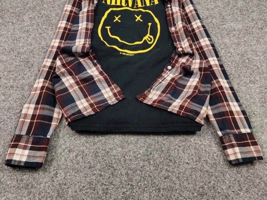 Flannel Vintage Flannel Shirt Checkered Travis Scott Style Size US L / EU 52-54 / 3 - 5 Thumbnail