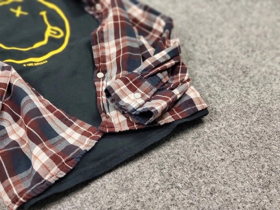 Flannel Vintage Flannel Shirt Checkered Travis Scott Style Size US L / EU 52-54 / 3 - 10 Thumbnail