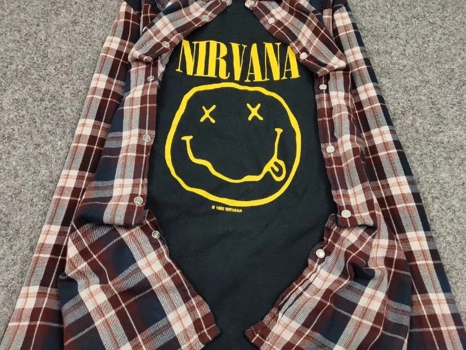 Flannel Vintage Flannel Shirt Checkered Travis Scott Style Size US L / EU 52-54 / 3 - 6 Thumbnail