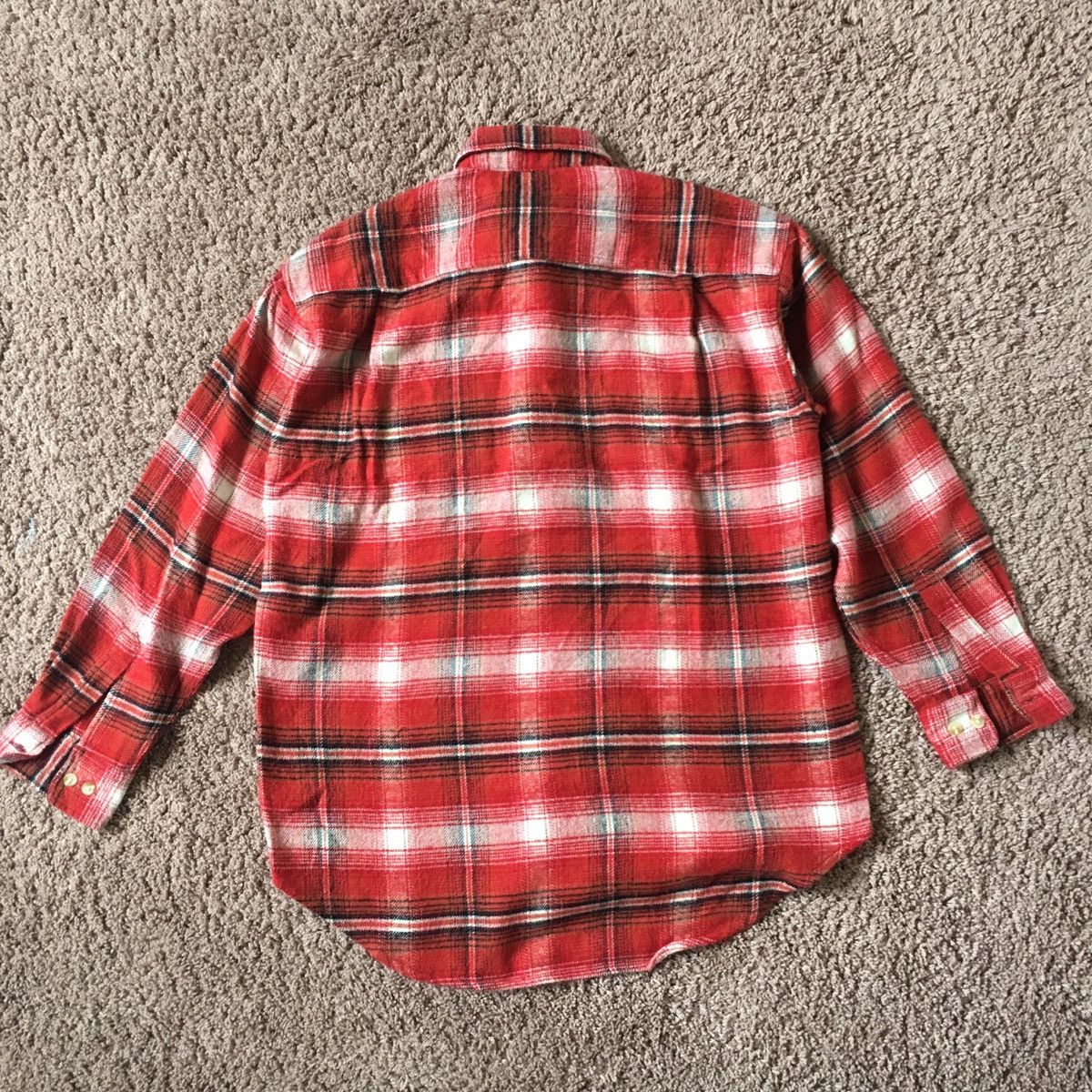 Vintage red plaid flannel Size US M / EU 48-50 / 2 - 6 Thumbnail
