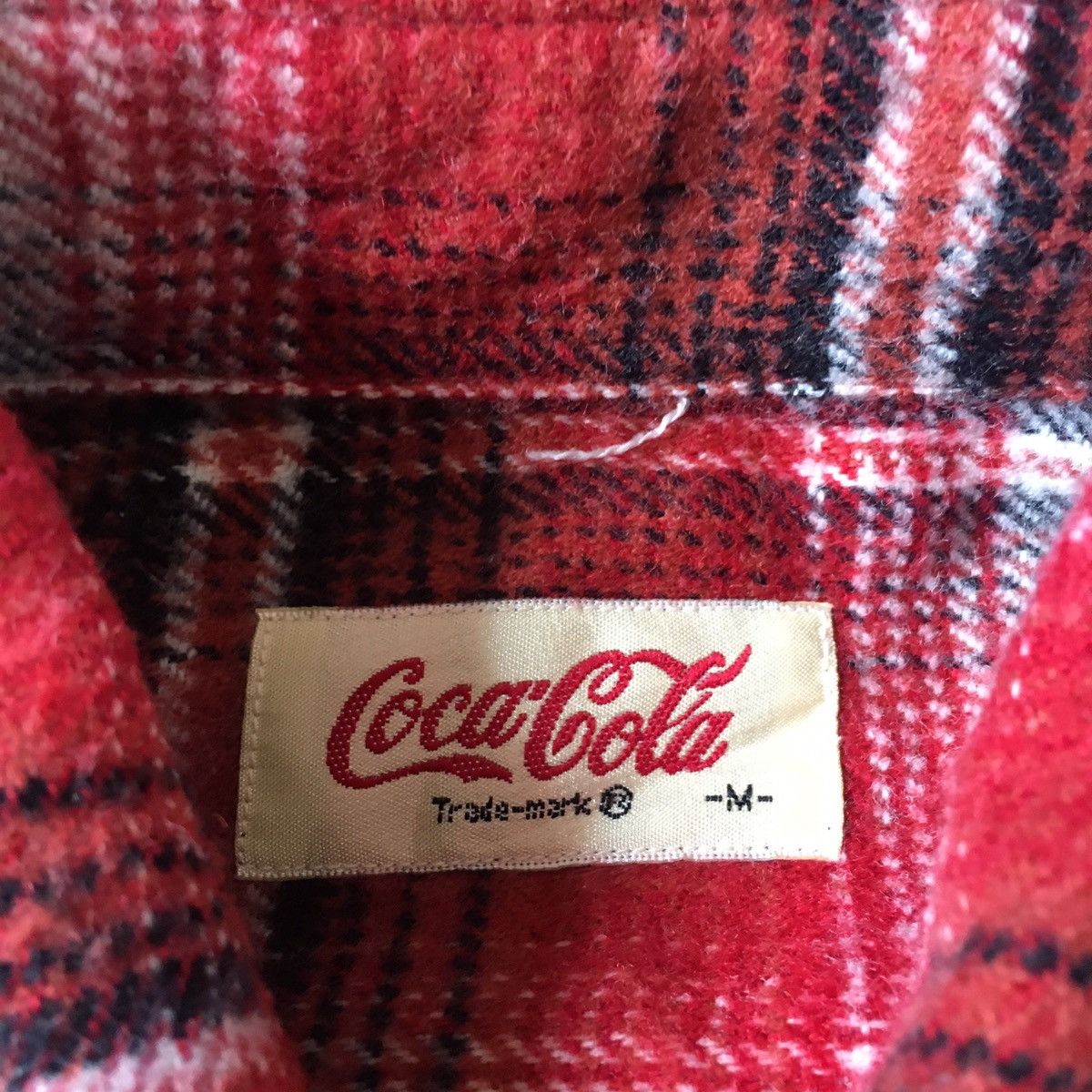 Vintage red plaid flannel Size US M / EU 48-50 / 2 - 2 Thumbnail