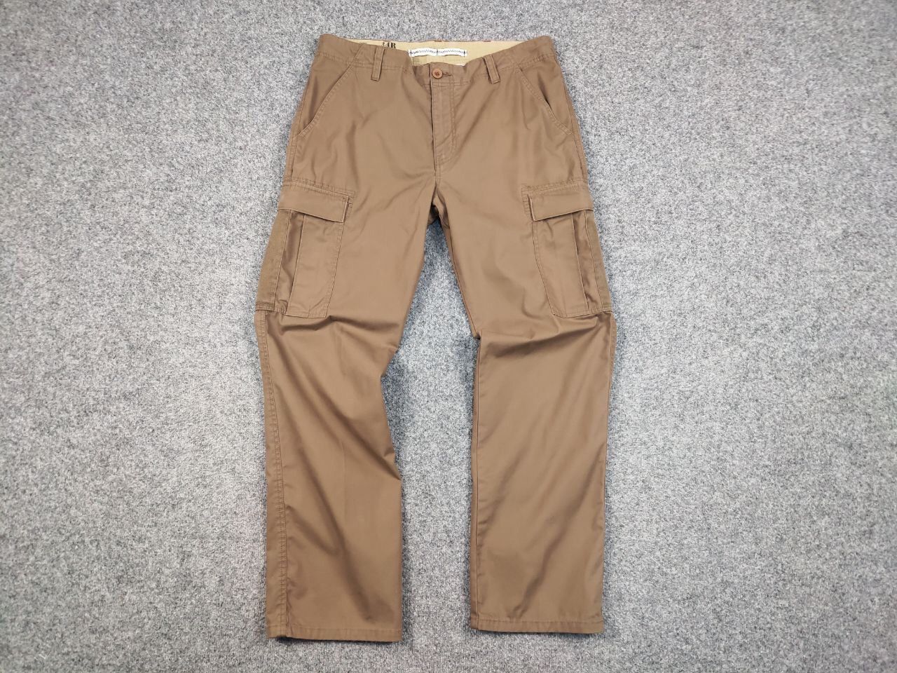 Japanese Brand Vintage 90's Japanese Wolsey Brown Cargo Pants Travis Scott Size US 34 / EU 50 - 12 Thumbnail