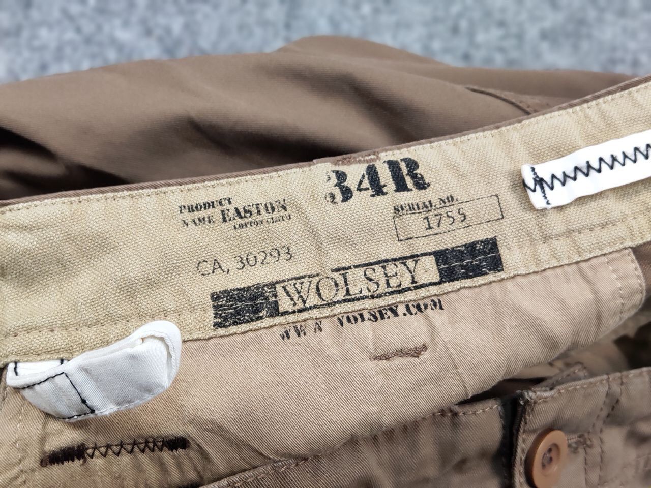 Japanese Brand Vintage 90's Japanese Wolsey Brown Cargo Pants Travis Scott Size US 34 / EU 50 - 17 Thumbnail
