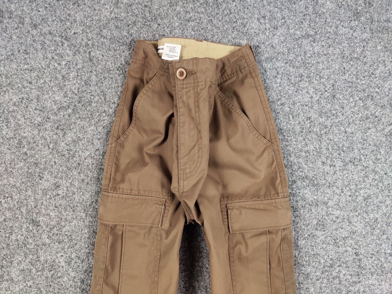 Japanese Brand Vintage 90's Japanese Wolsey Brown Cargo Pants Travis Scott Size US 34 / EU 50 - 7 Thumbnail