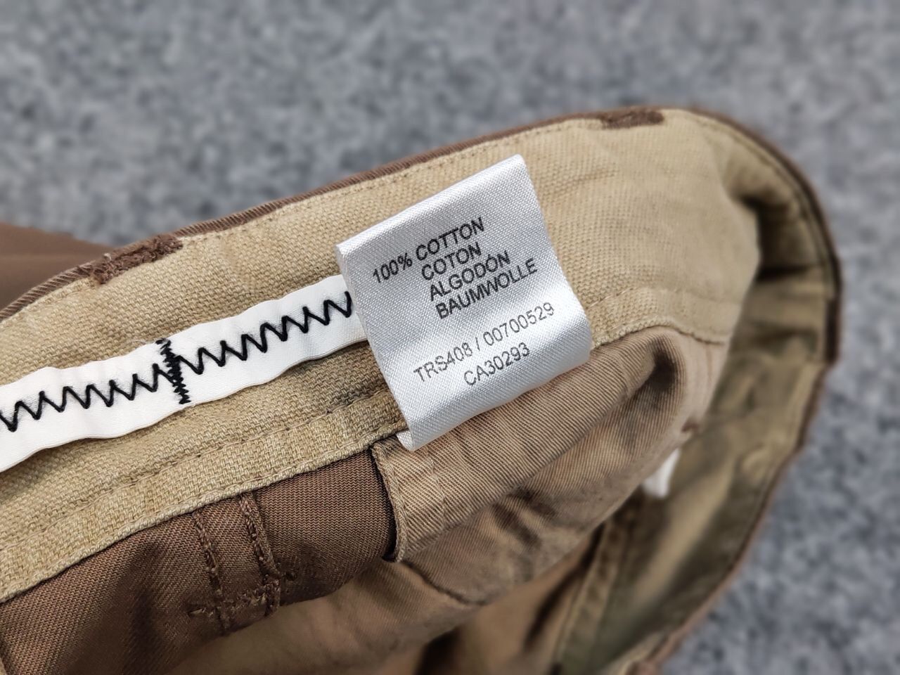 Japanese Brand Vintage 90's Japanese Wolsey Brown Cargo Pants Travis Scott Size US 34 / EU 50 - 19 Thumbnail