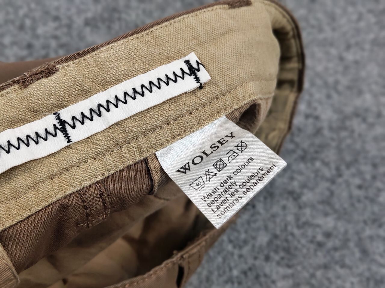 Japanese Brand Vintage 90's Japanese Wolsey Brown Cargo Pants Travis Scott Size US 34 / EU 50 - 18 Thumbnail