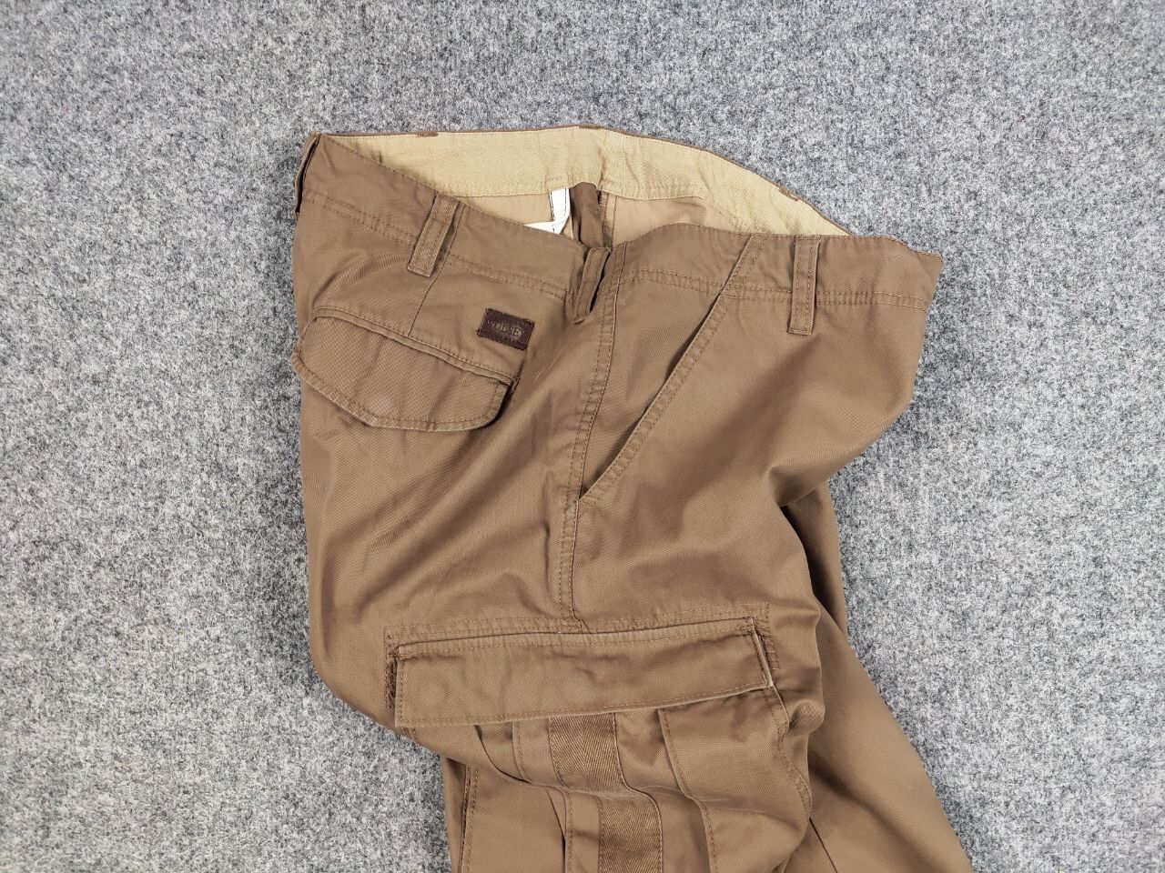 Japanese Brand Vintage 90's Japanese Wolsey Brown Cargo Pants Travis Scott Size US 34 / EU 50 - 16 Thumbnail
