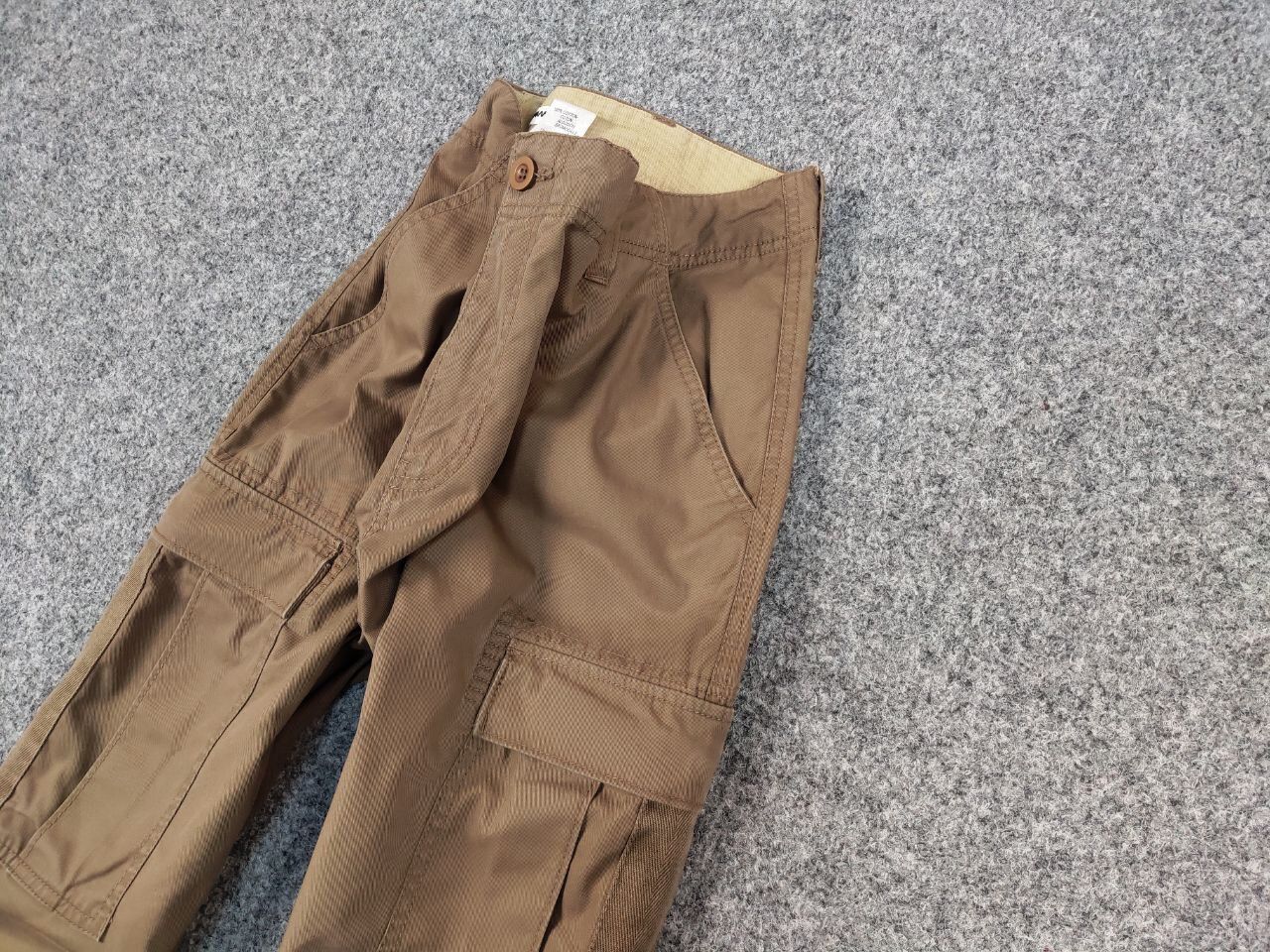 Japanese Brand Vintage 90's Japanese Wolsey Brown Cargo Pants Travis Scott Size US 34 / EU 50 - 4 Thumbnail