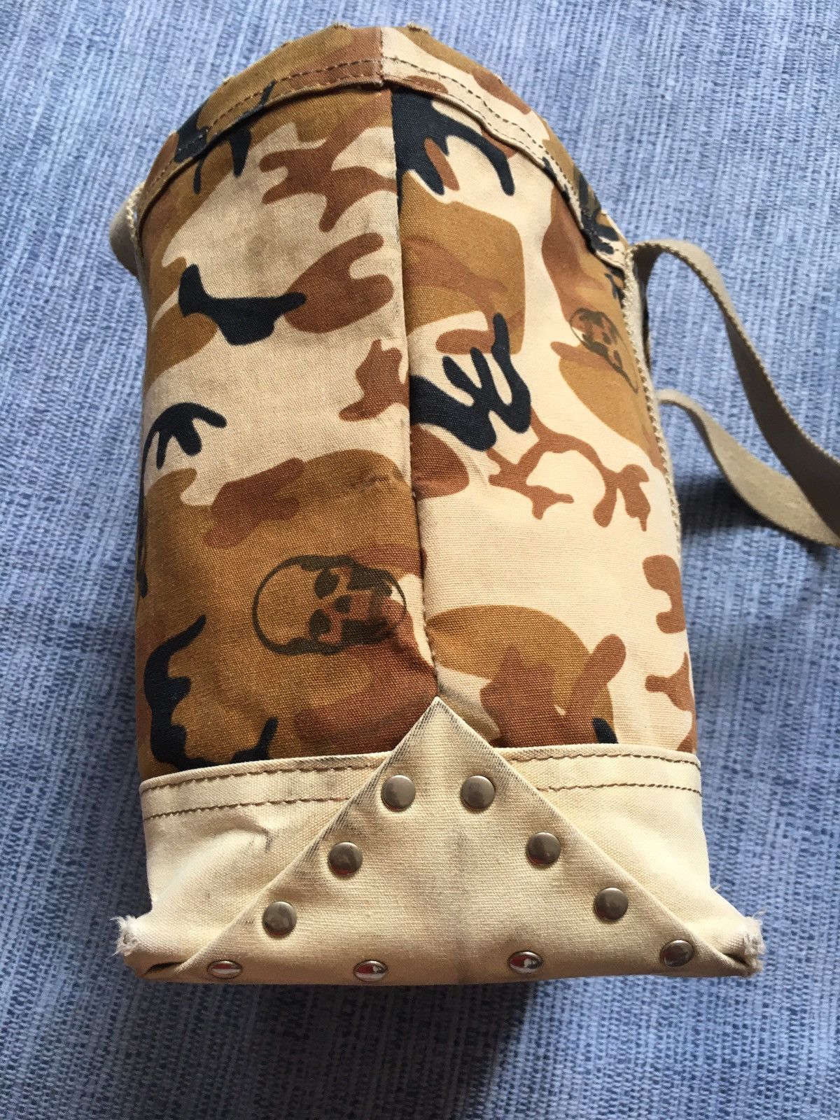 Lucien Pellat-Finet brown skull camouflage tote bag Size ONE SIZE - 13 Thumbnail