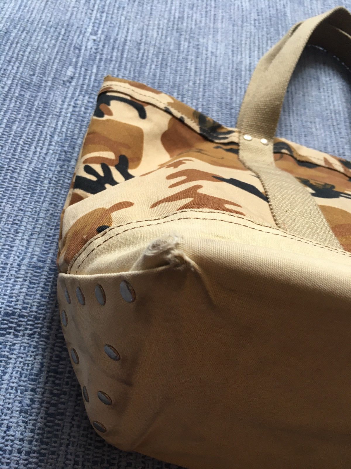 Lucien Pellat-Finet brown skull camouflage tote bag Size ONE SIZE - 3 Thumbnail