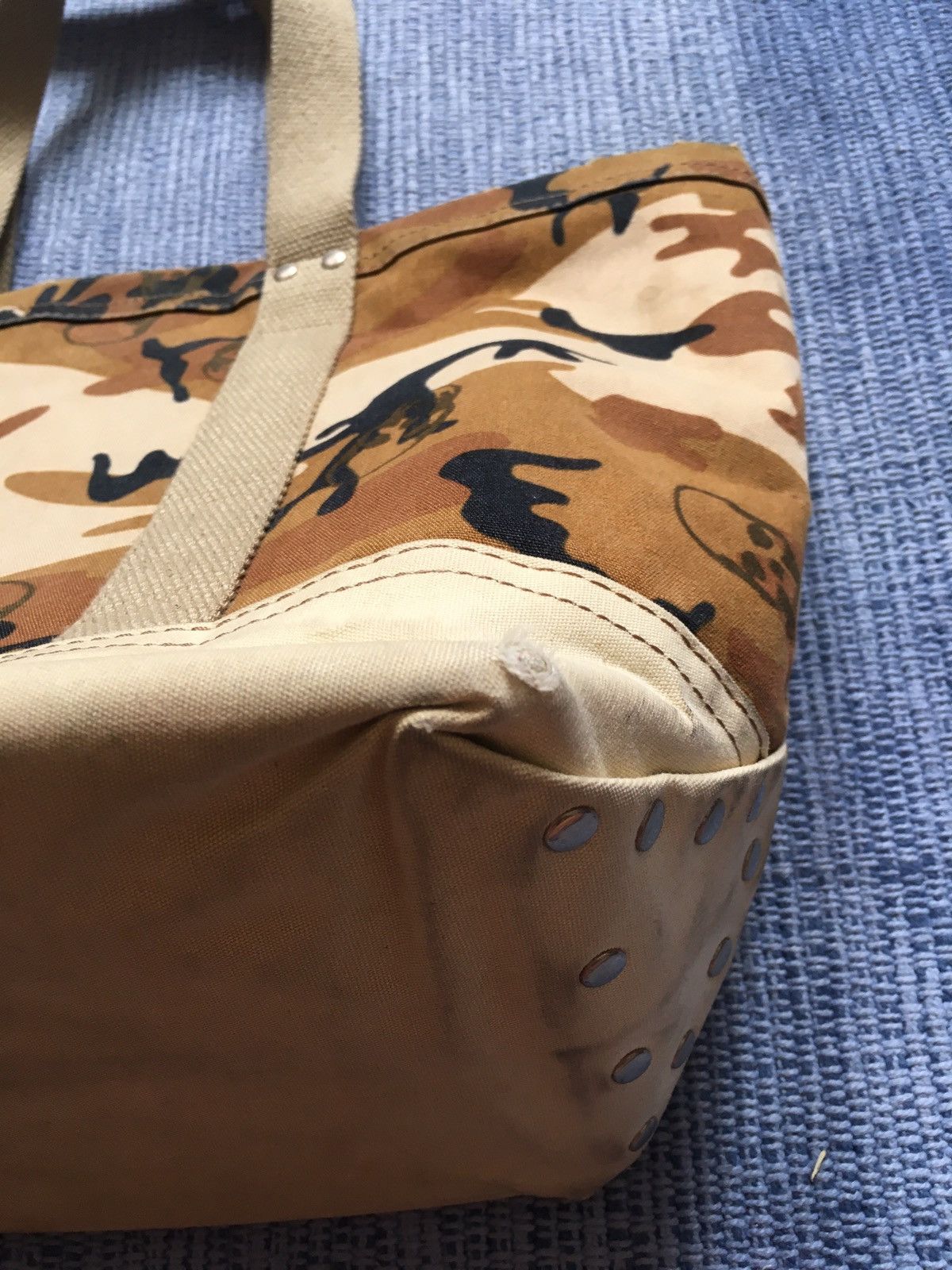 Lucien Pellat-Finet brown skull camouflage tote bag Size ONE SIZE - 5 Thumbnail