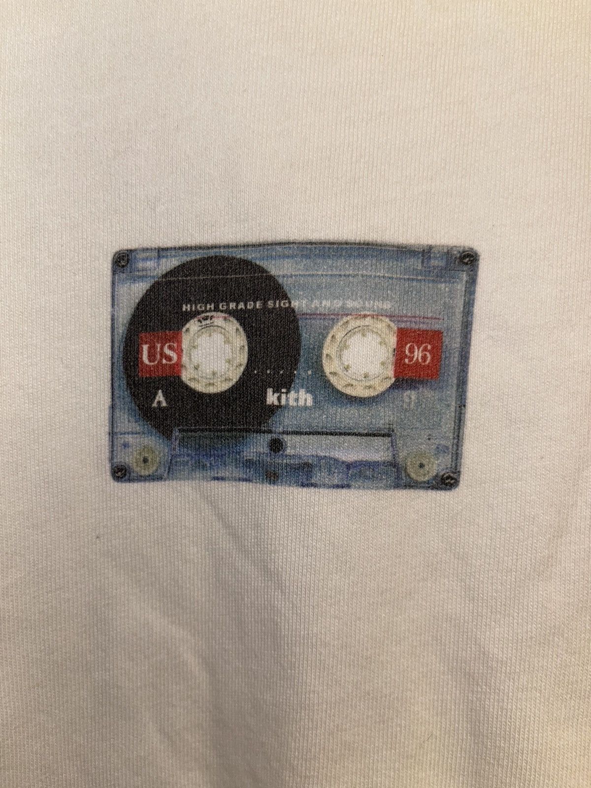 Kith Kith Monday Program Cassette Tape Tee White Size Medium Size US M / EU 48-50 / 2 - 2 Thumbnail