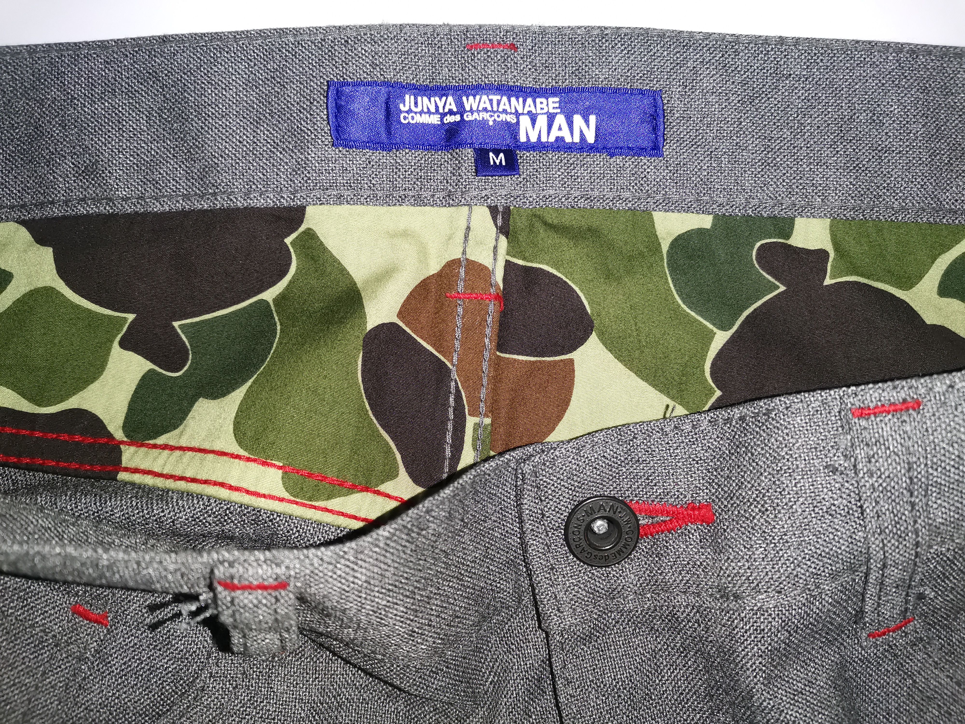Junya Watanabe Junya Watanabe Man Grey Trousers Size US 36 / EU 52 - 4 Thumbnail
