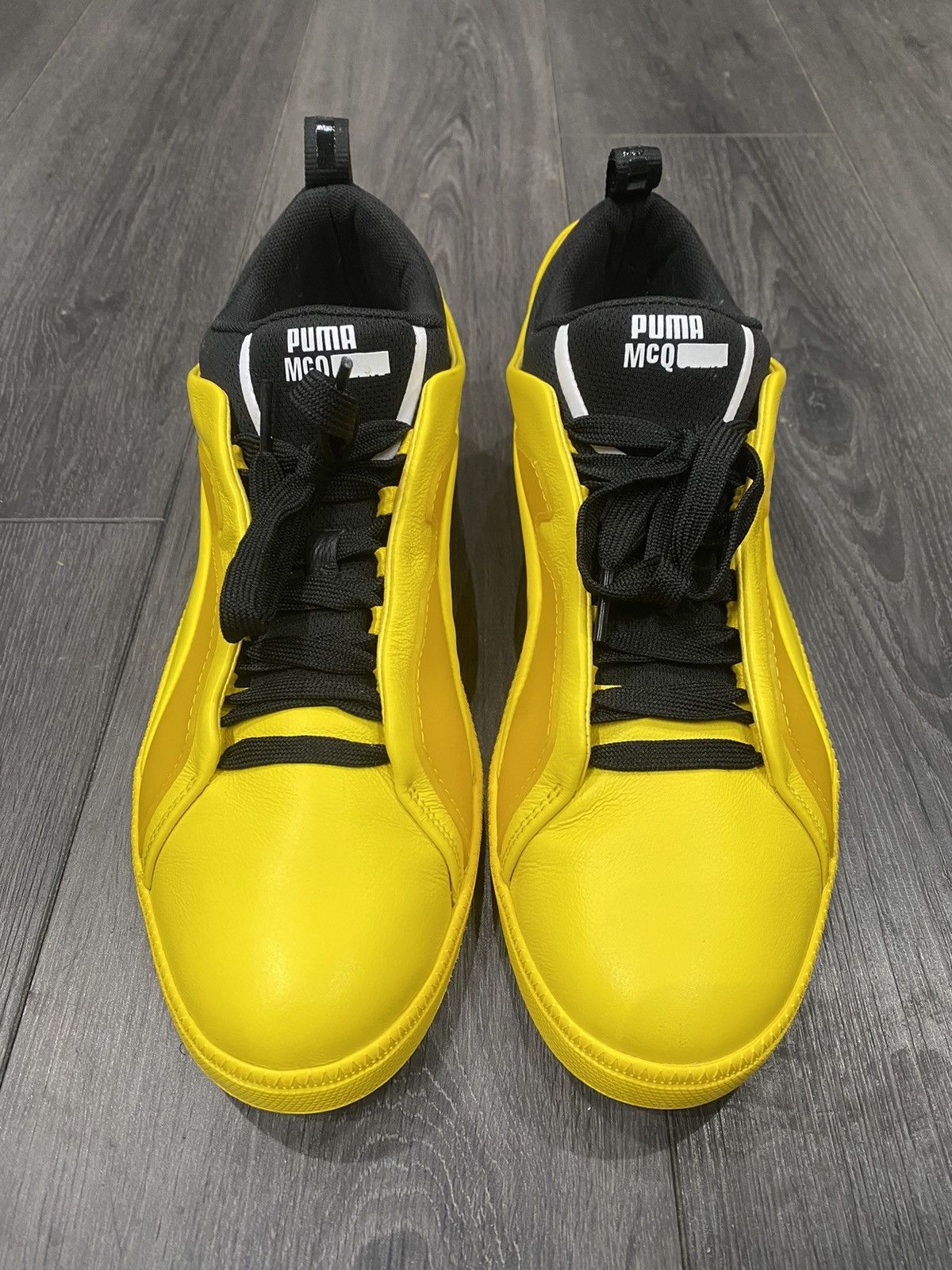 Alexander McQueen Alexander McQueen X Puma Yellow Low Top Sneaker Size 10.5 Grailed