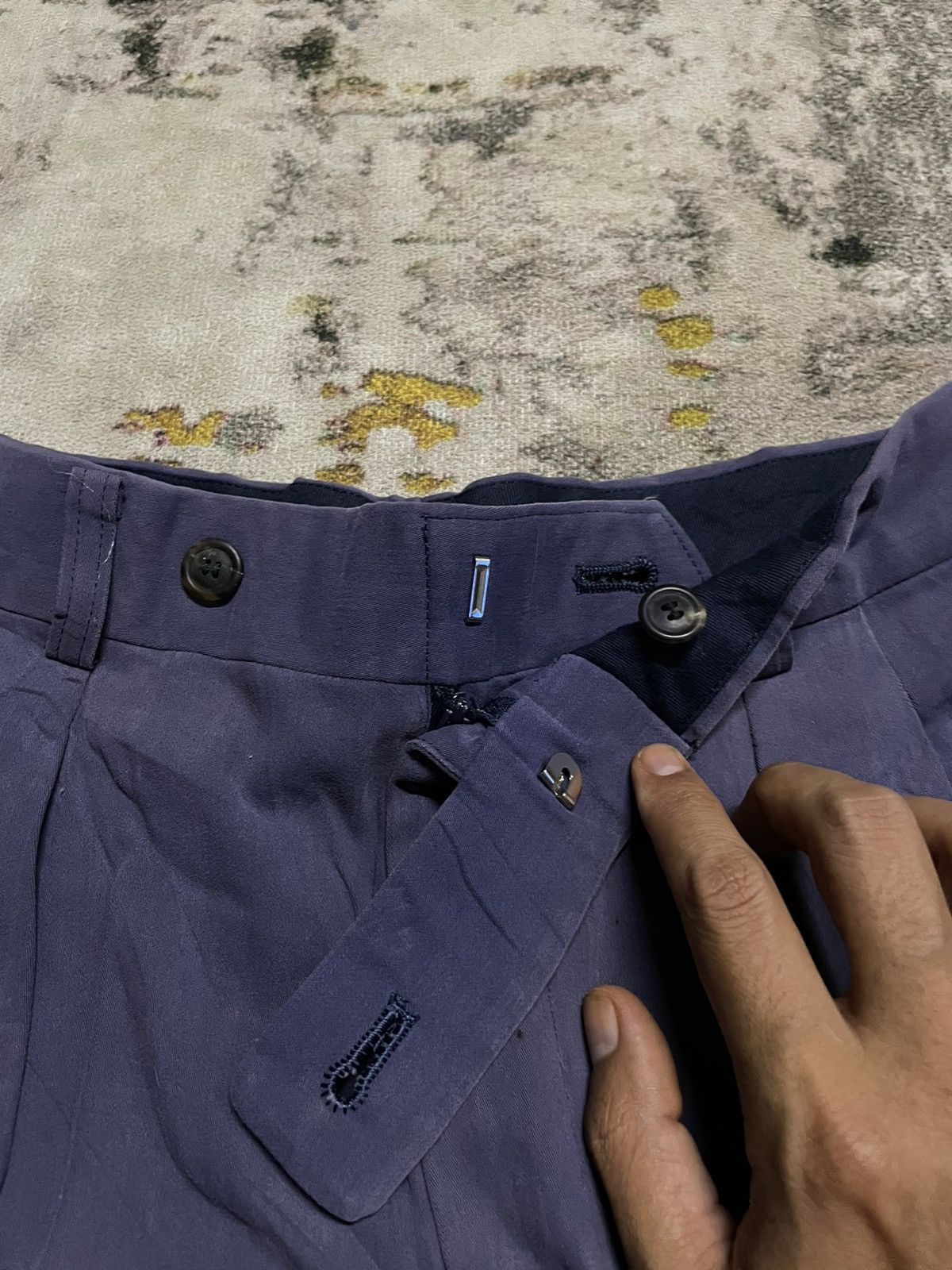 Issey Miyake × Japanese Brand × Vintage 💥Vintage Issey Miyake Khakis Pants Japan 🇯🇵 Size US 32 / EU 48 - 10 Thumbnail