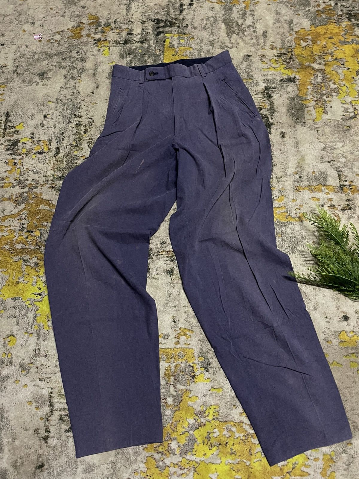 Issey Miyake × Japanese Brand × Vintage 💥Vintage Issey Miyake Khakis Pants Japan 🇯🇵 Size US 32 / EU 48 - 1 Thumbnail