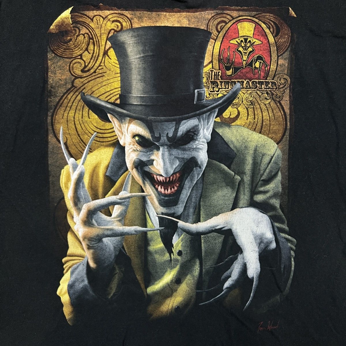 Vintage 2009 Insane Clown Posse The Ringmaster Rap Tee