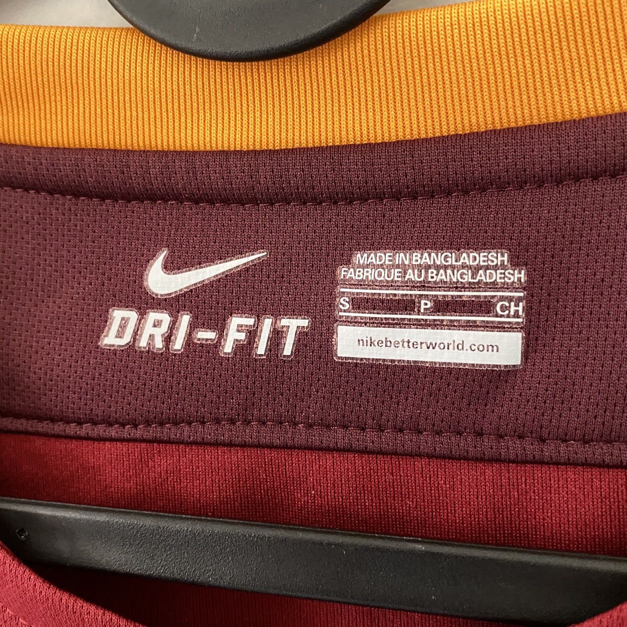 Nike 2015 2016 AS Roma Italy Nike Home Away Soccer Jersey Shirt Size US S / EU 44-46 / 1 - 4 Thumbnail
