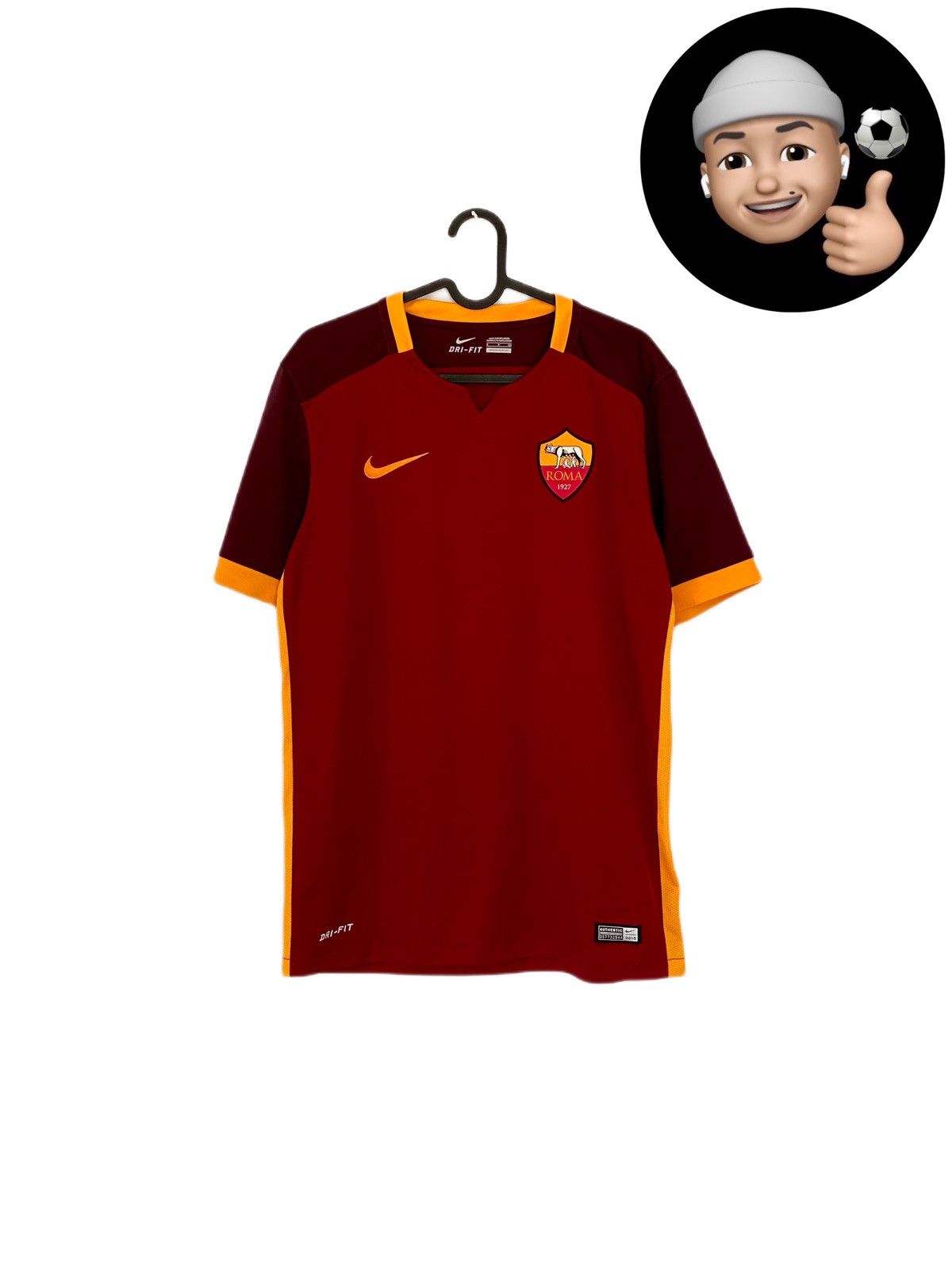 2015 2016 AS Roma Italy Nike Home Away Soccer Jersey Shirt