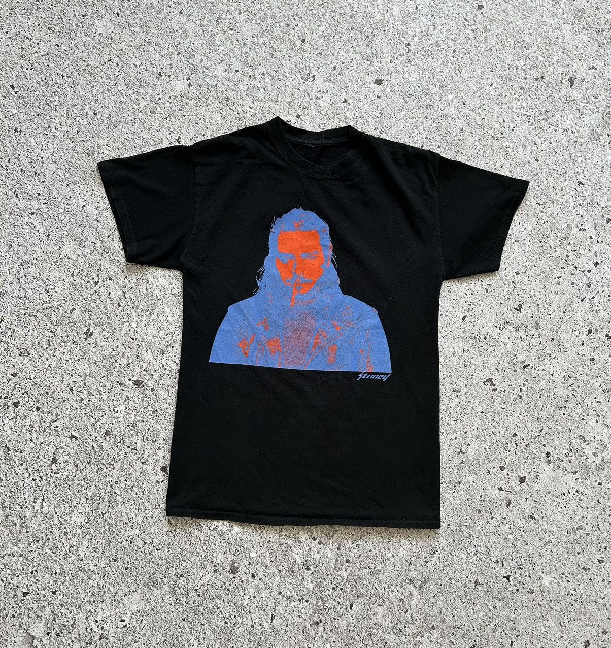 Band Tees × Rap Tees Vintage Post Malone Stoney Rap Band T-Shirt Y2K Hype 2016 Size US S / EU 44-46 / 1 - 1 Thumbnail
