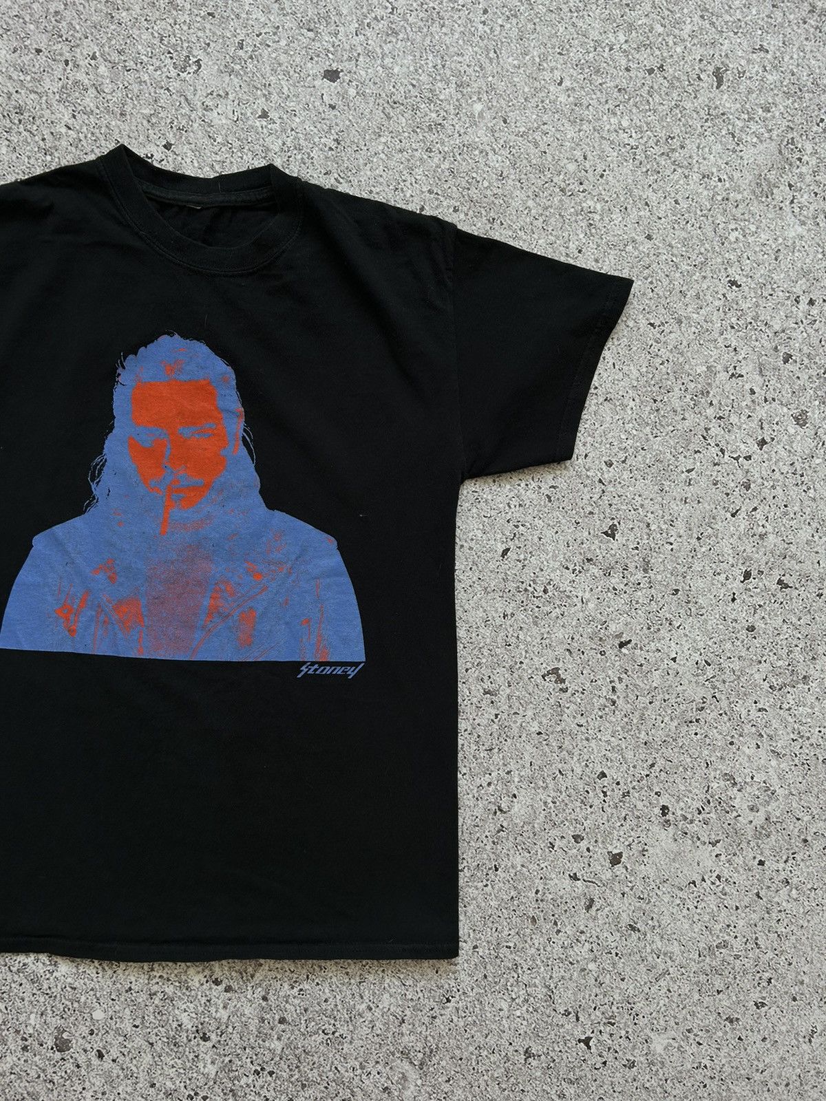 Band Tees × Rap Tees Vintage Post Malone Stoney Rap Band T-Shirt Y2K Hype 2016 Size US S / EU 44-46 / 1 - 3 Thumbnail